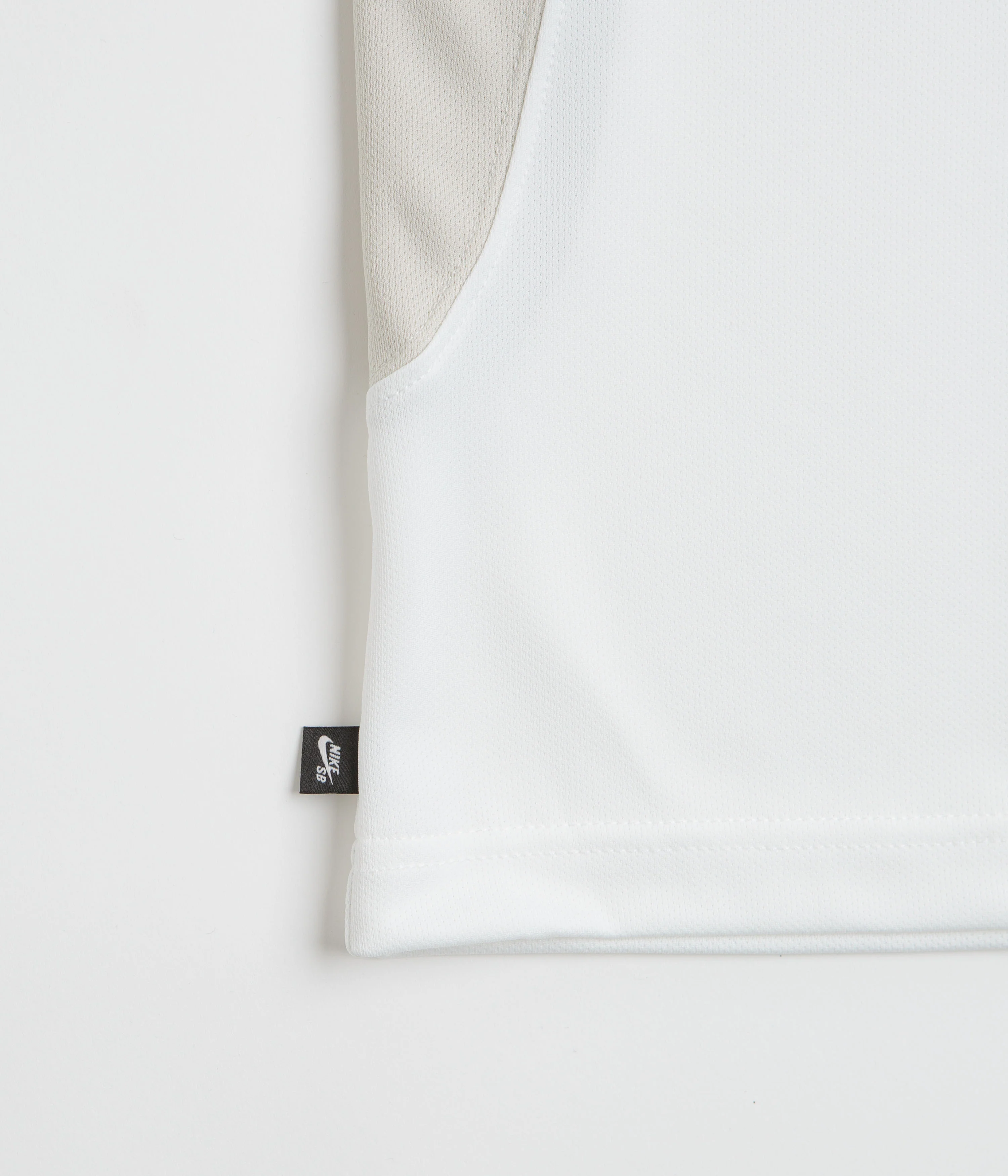 Nike SB Knit Jersey - White / Light Bone / Black - Image 5