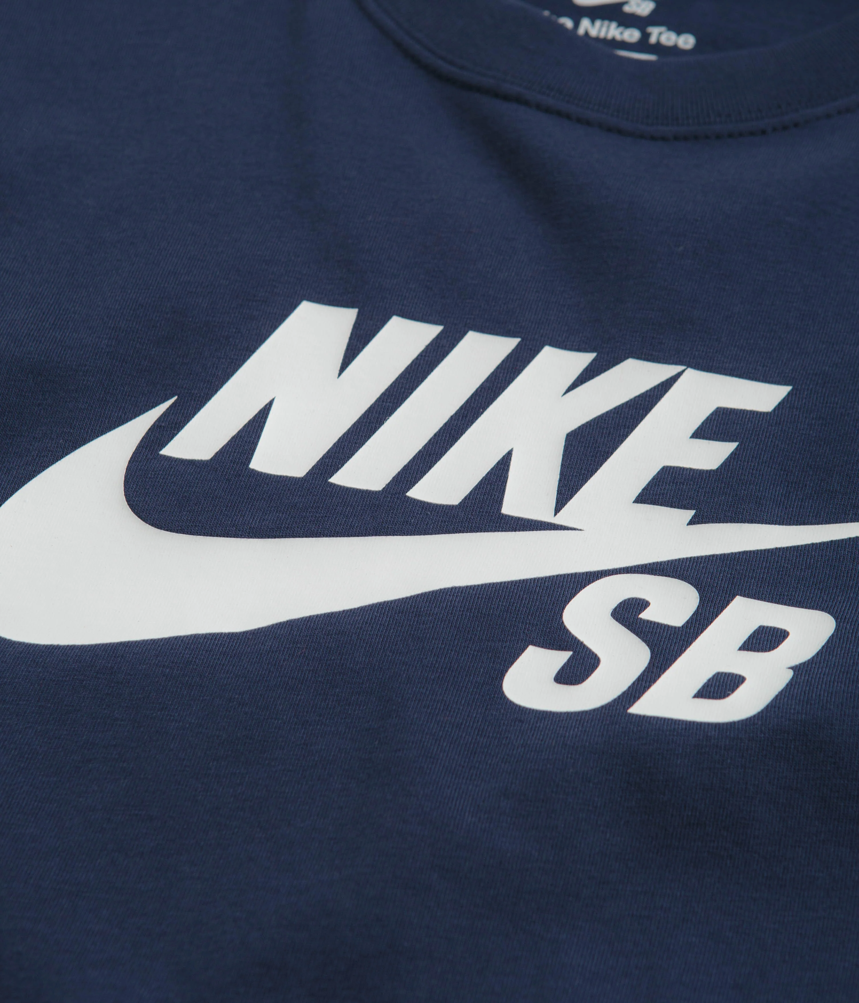 Nike SB Large Logo T-Shirt - Midnight Navy - Image 3