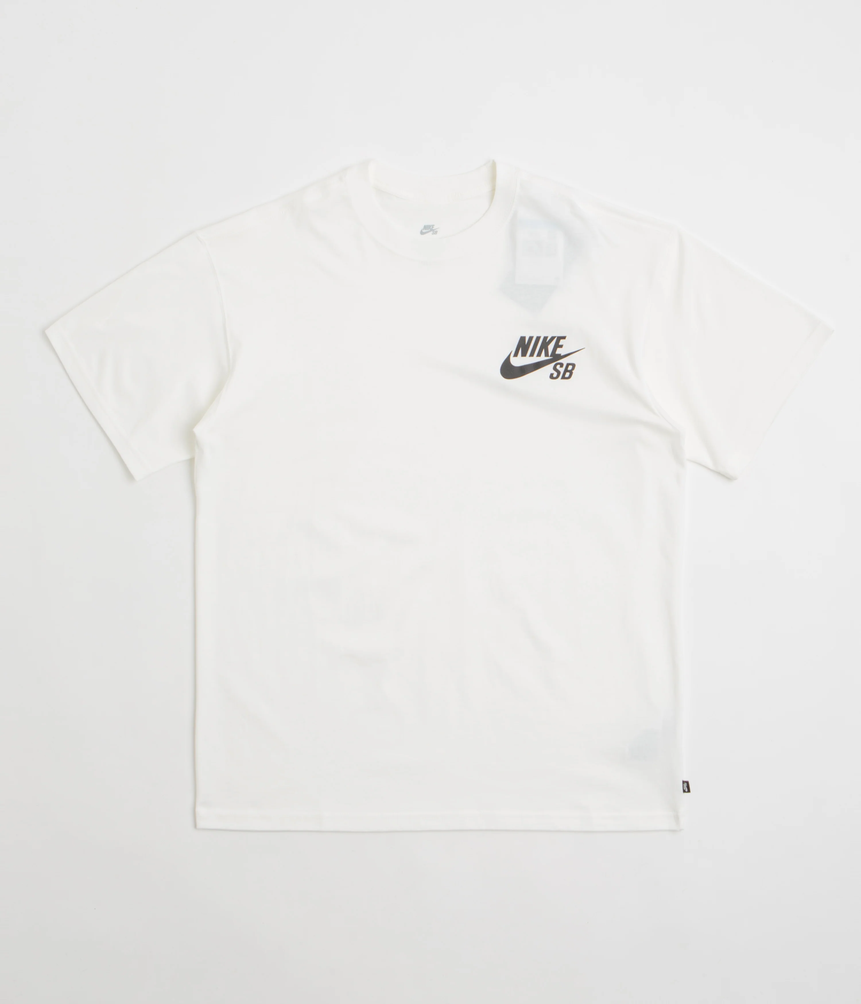 Nike SB Logo T-Shirt - White / Black / Black