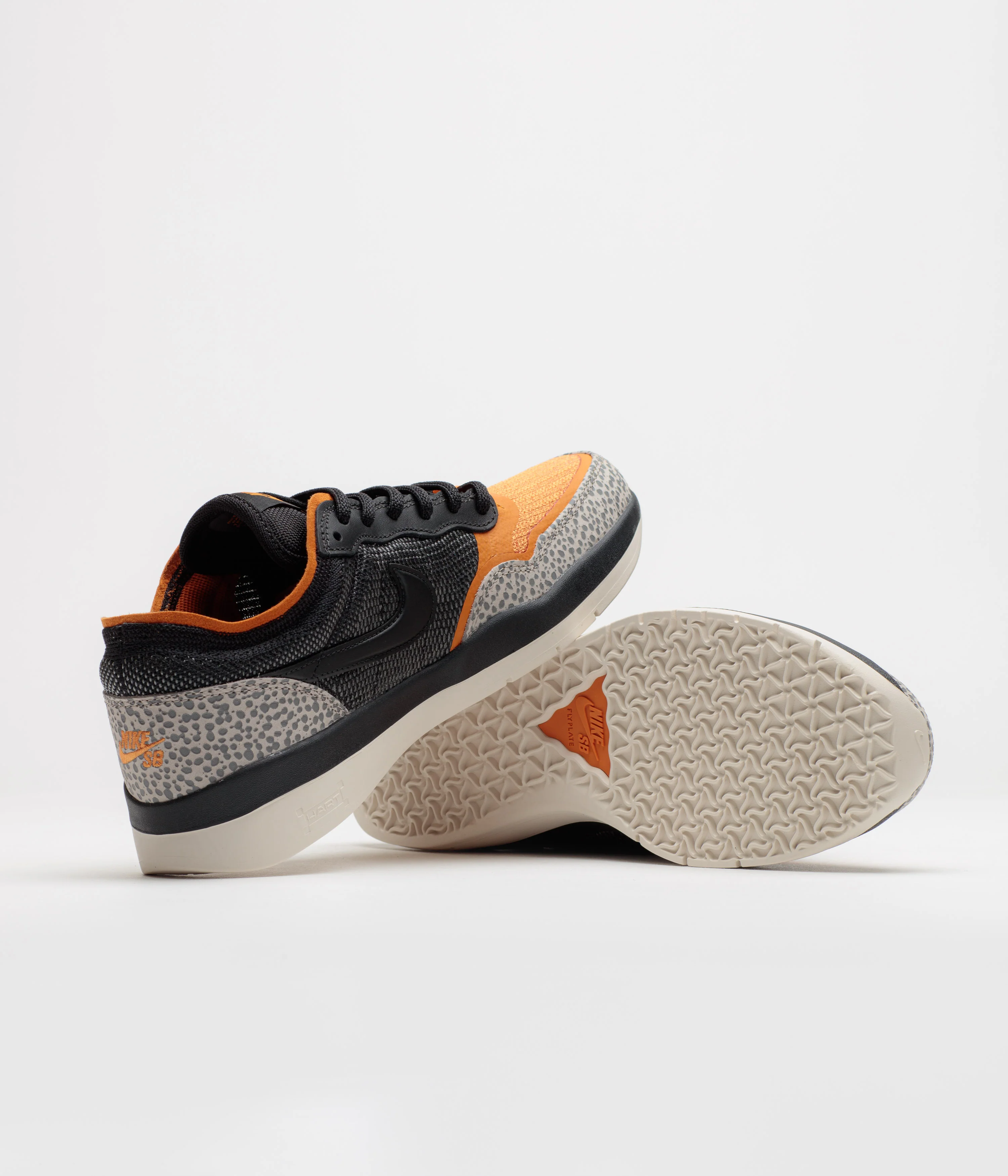 Nike SB PS8 Shoes - Cobblestone / Black - Monarch - Light Orewood Brown - Image 5