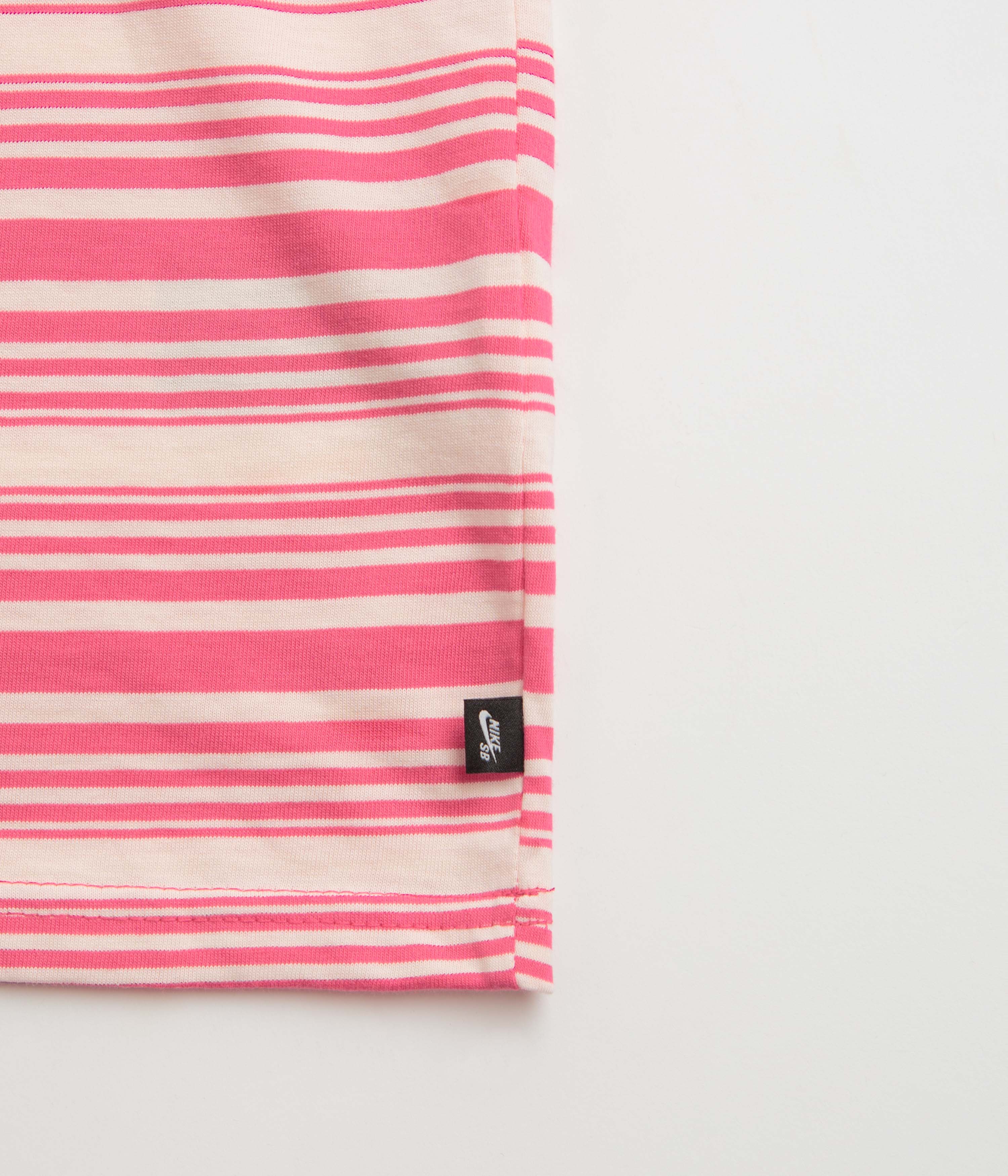 Nike SB Striped T-Shirt - Guava Ice - Image 4