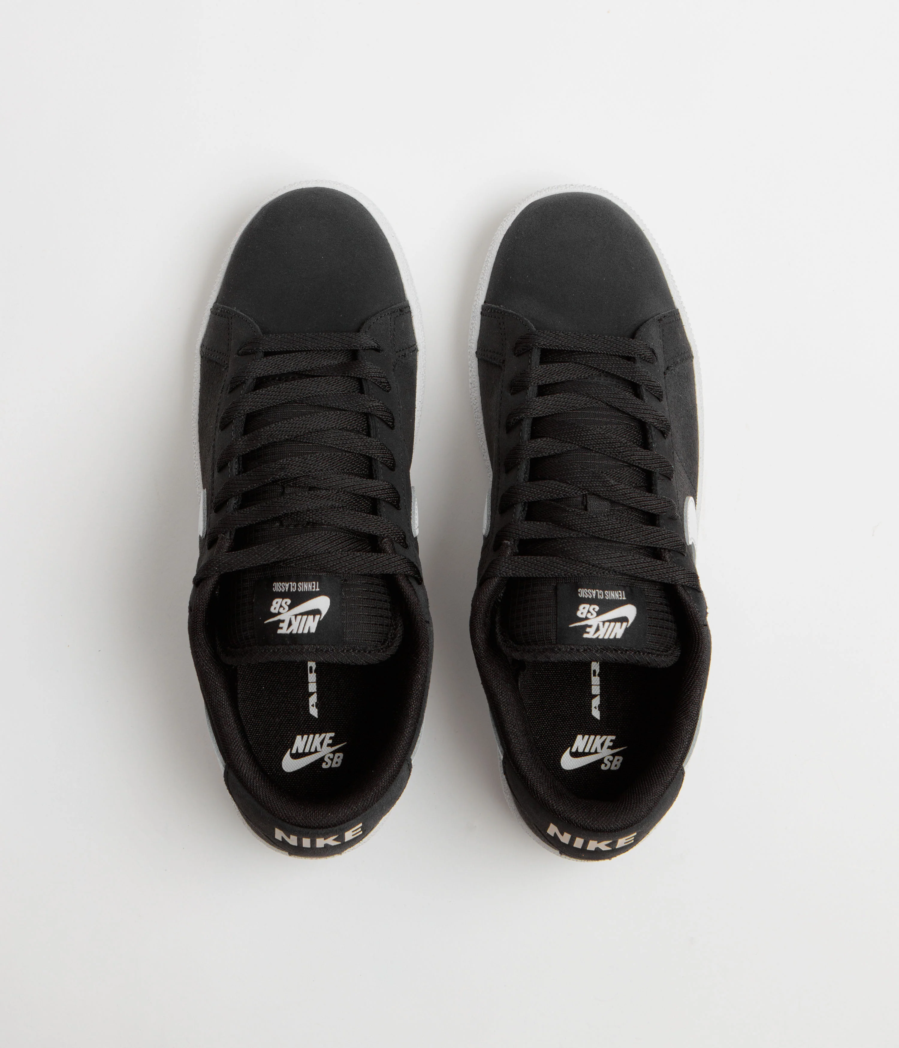 Nike SB Tennis Classic Shoes - Black / White - White - Image 7
