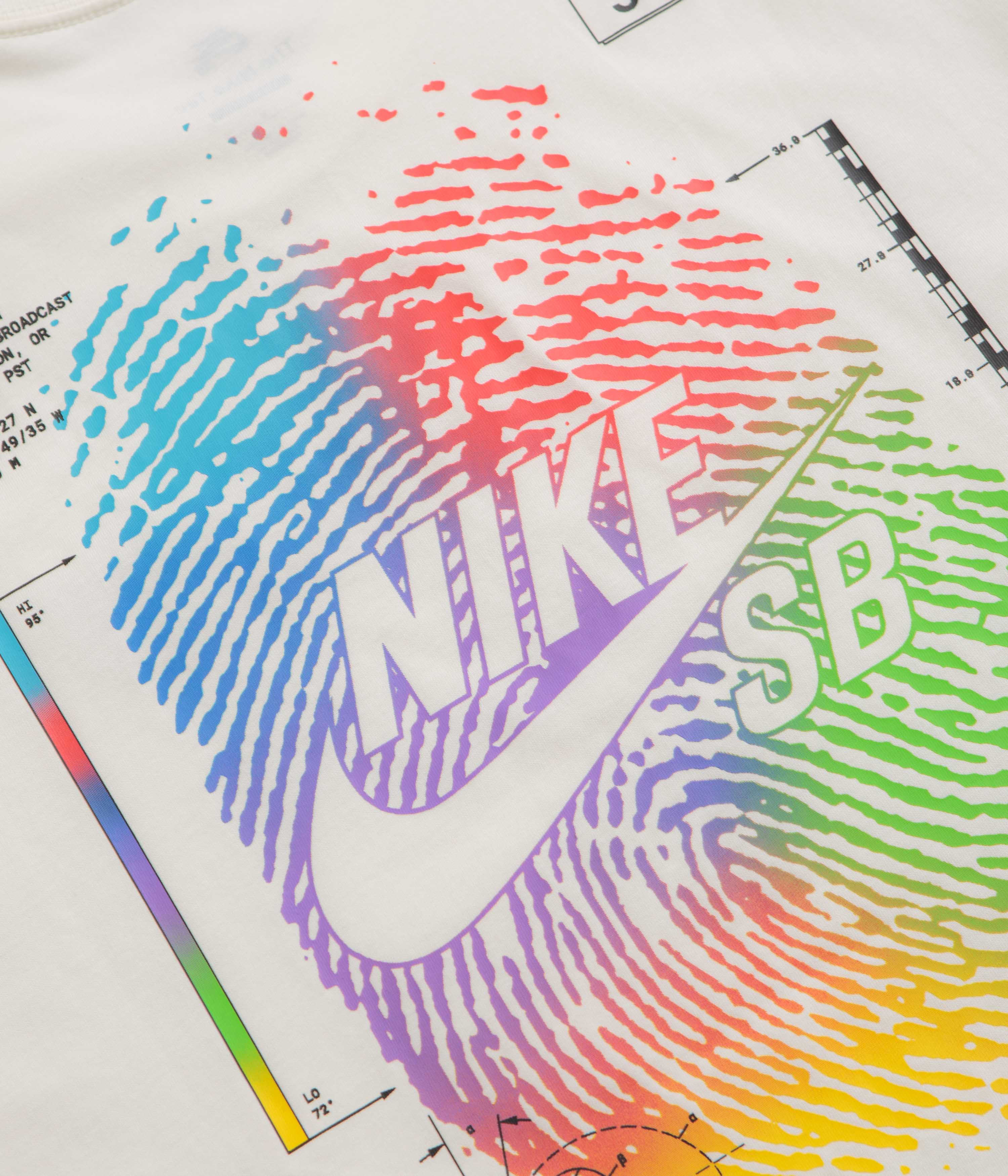 Nike SB Thumbprint T-Shirt - Sail - Image 5