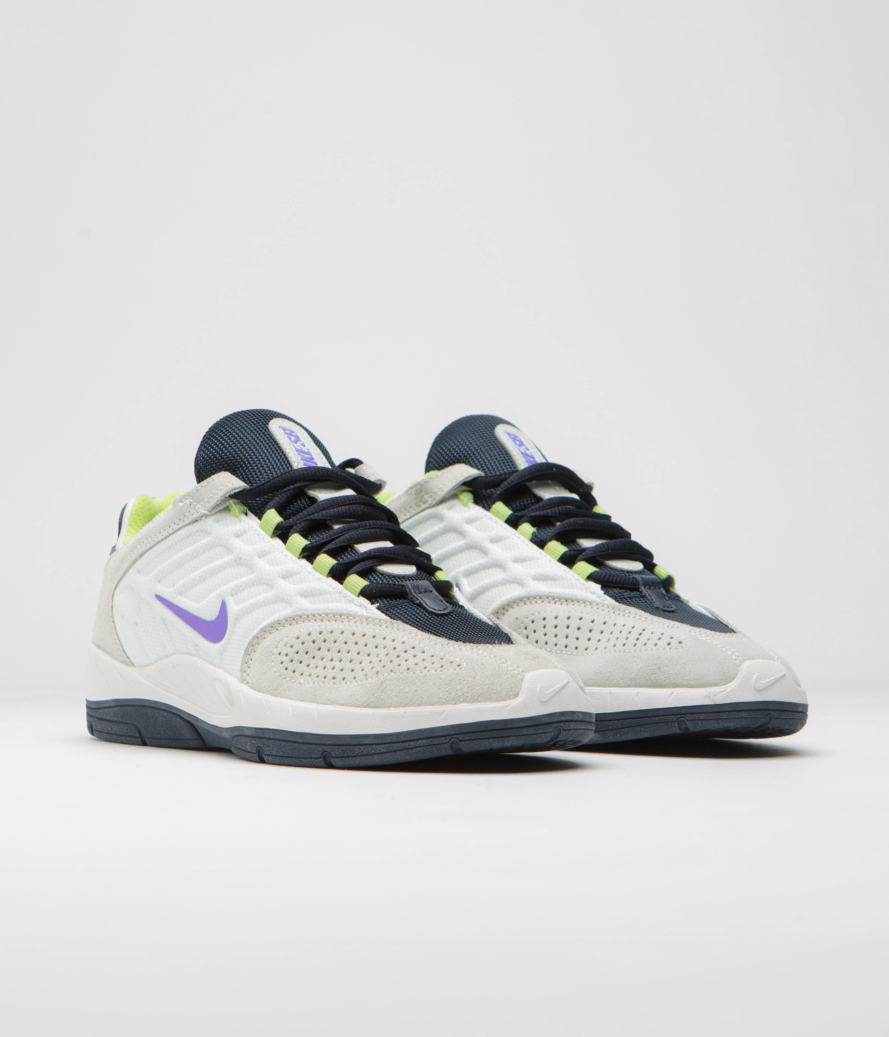 Nike SB Vertebrae Shoes - Summit White / Persian Violet - Image 2