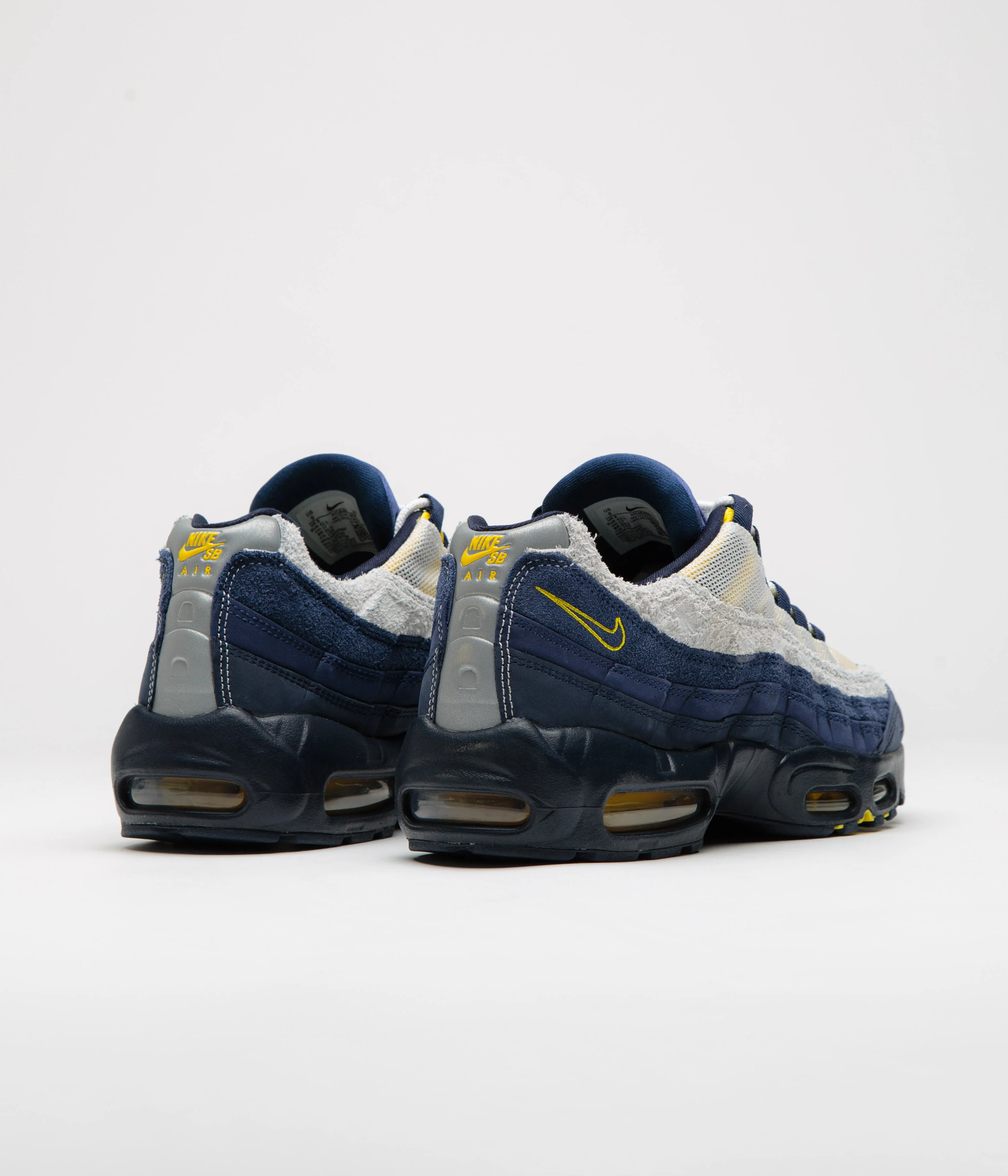 Nike SB x Eric Koston Air Max 95 Shoes - Obsidian / Speed Yellow - Midnight Navy - Navy - Image 4