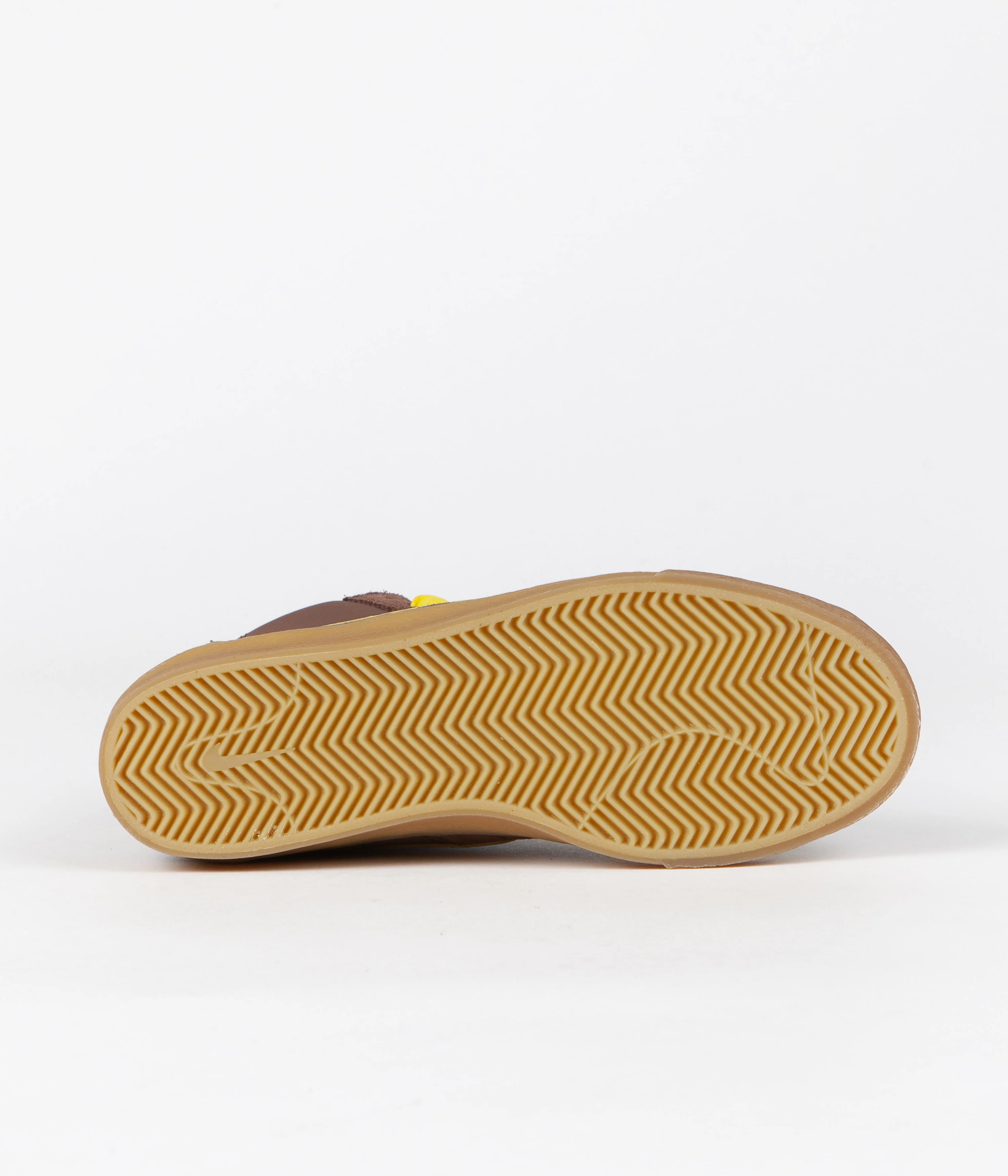 Nike SB x Why So Sad? Womens Bruin High Premium Shoes - Light Chocolate / Light Blue - Monarch - Image 6