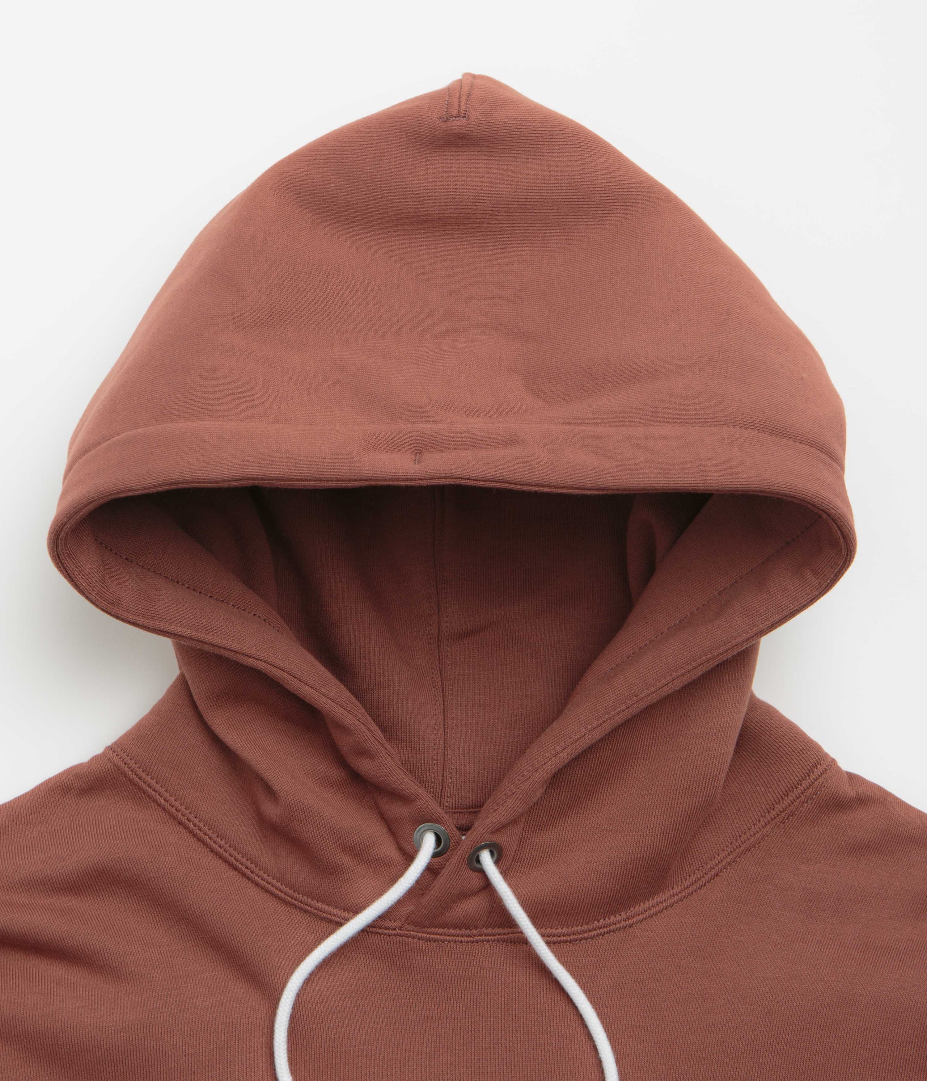 Nike Solo Swoosh GPX Hoodie - Red Sepia - Image 4