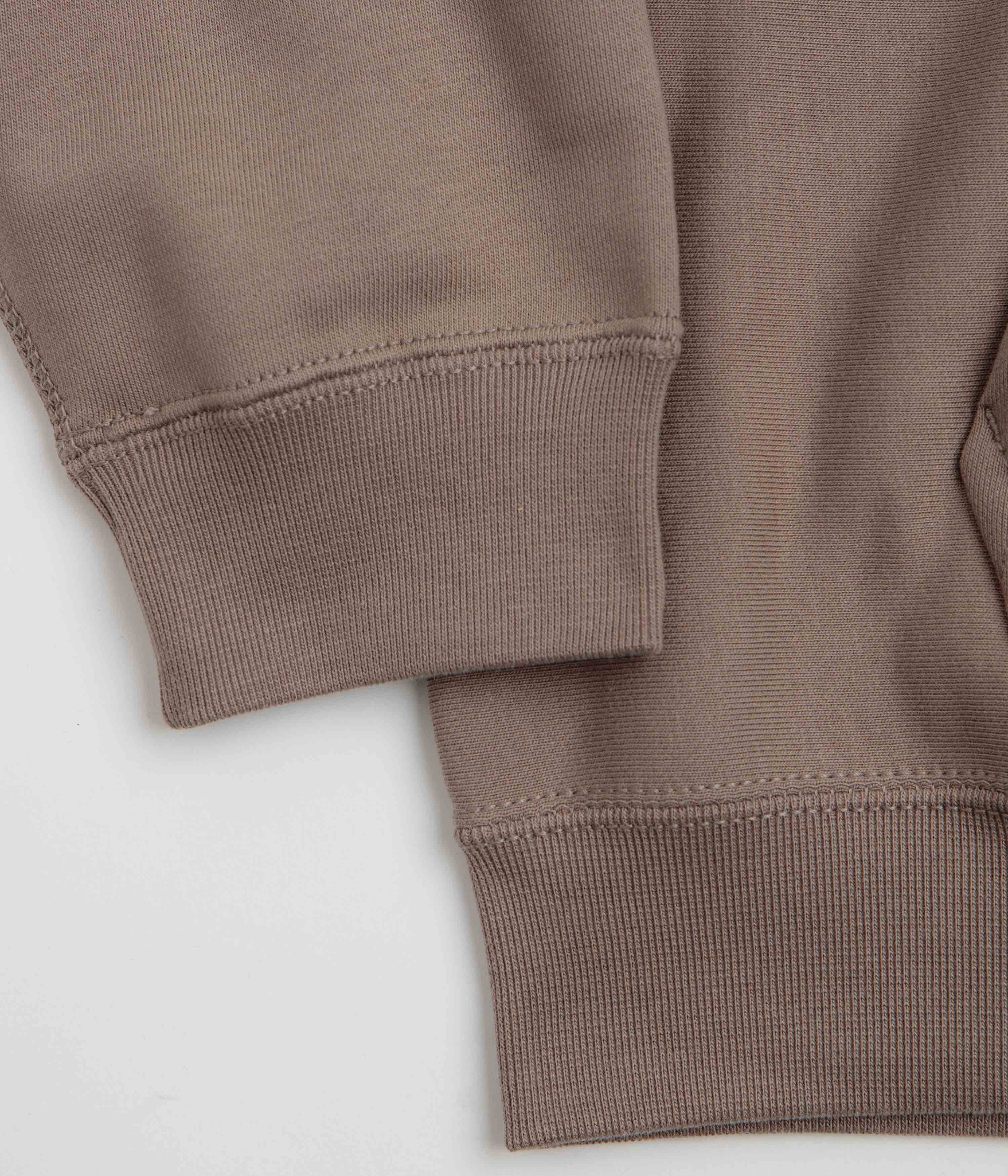 Nike Solo Swoosh Hoodie - Mink Brown / Mink Brown / White - Image 4