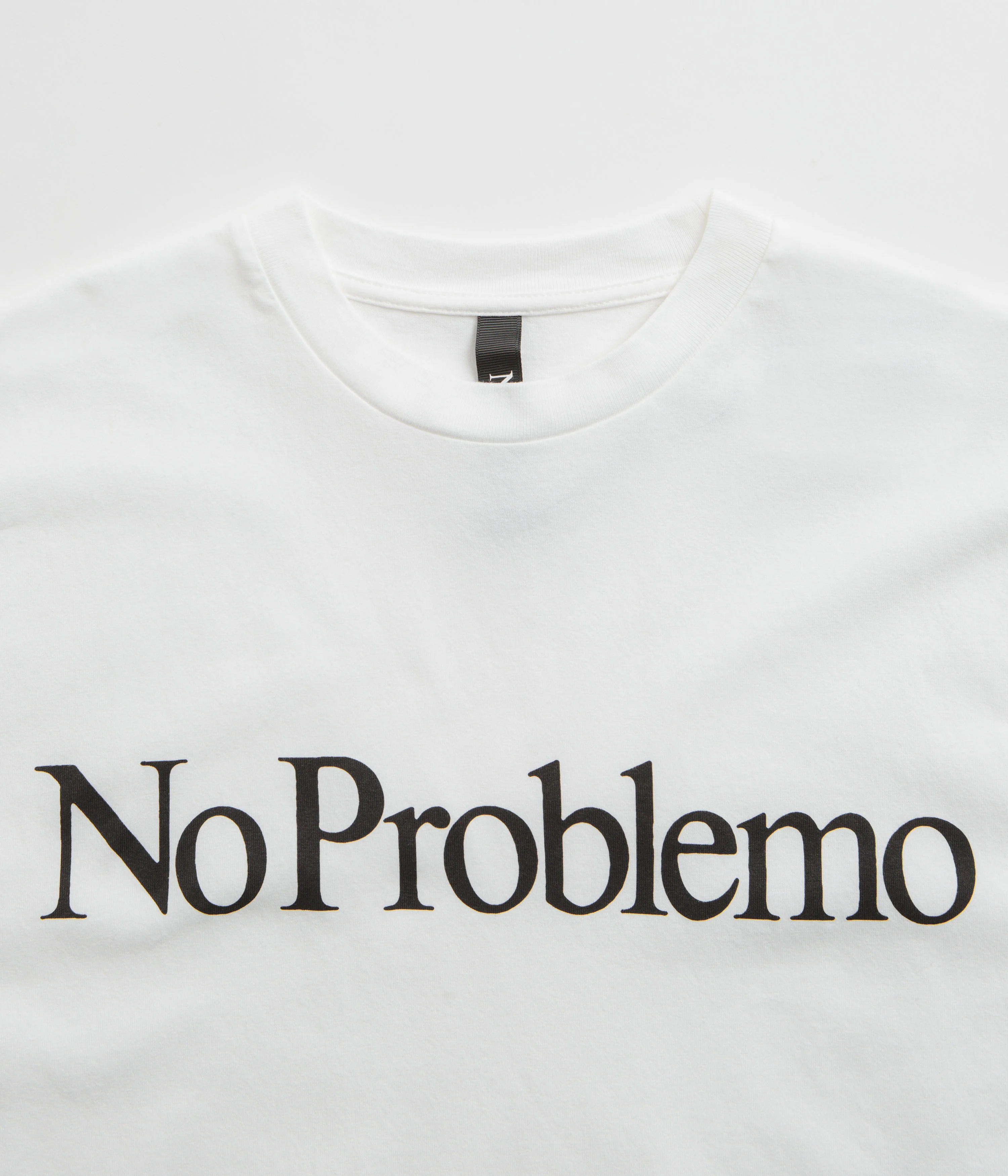 No Problemo Logo T-Shirt - White - Image 3