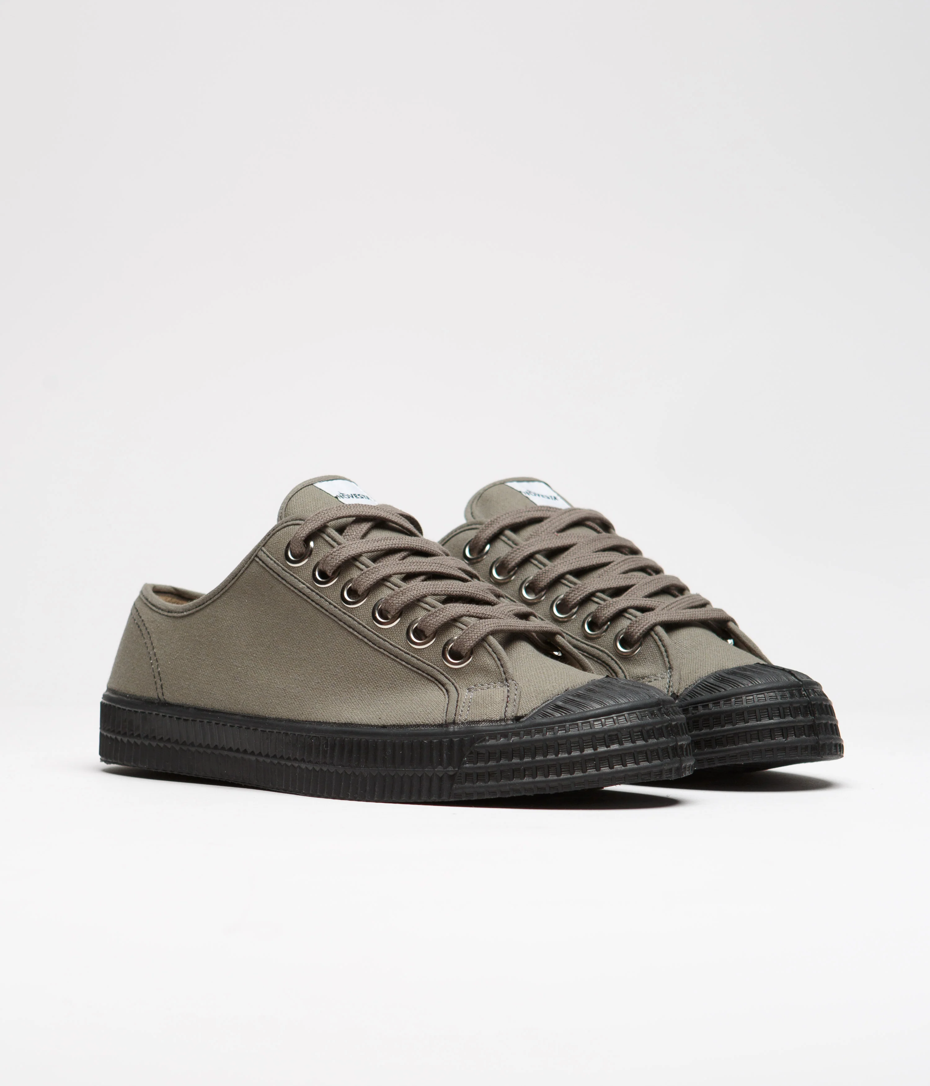 Novesta Star Master Contrast Stitch Shoes - 26 Grey / 60 Black / 615 Black - Image 2