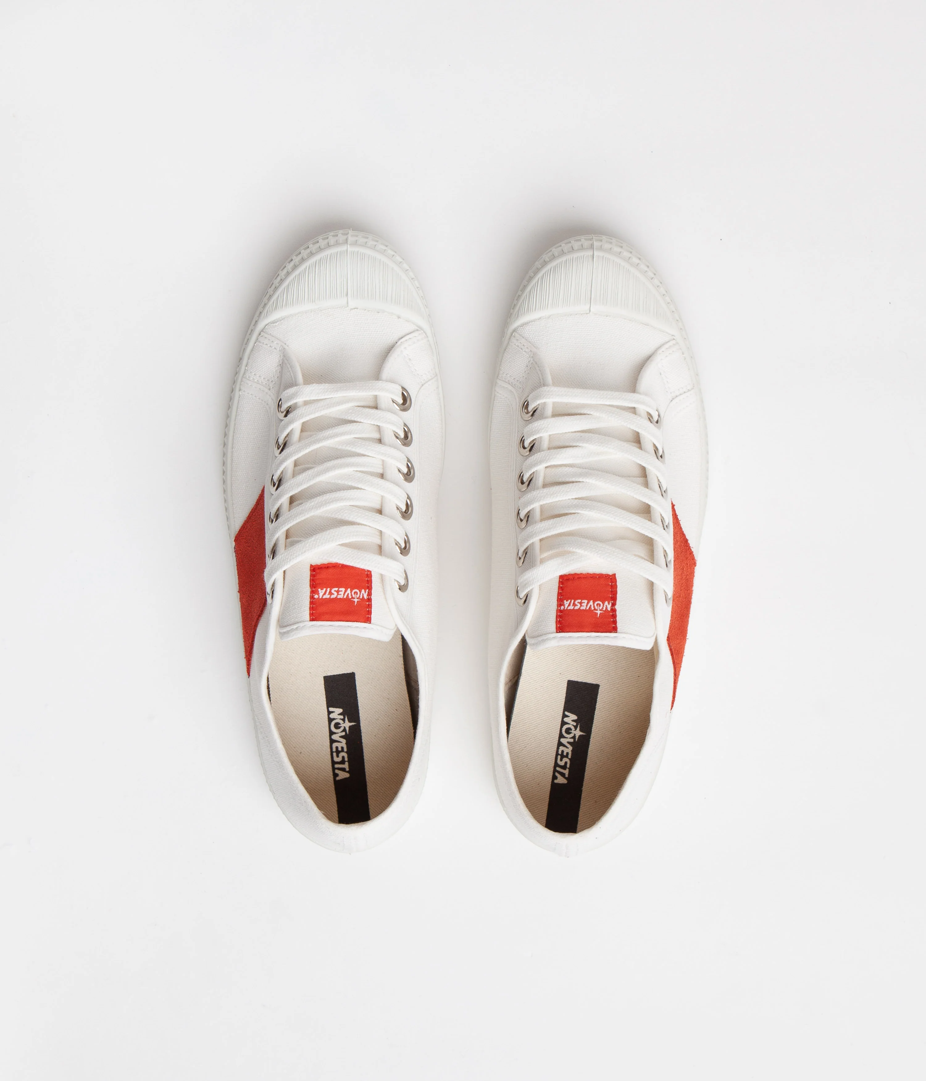 Novesta Star Master Shoes - 10 White / Red / 110 White - Image 7