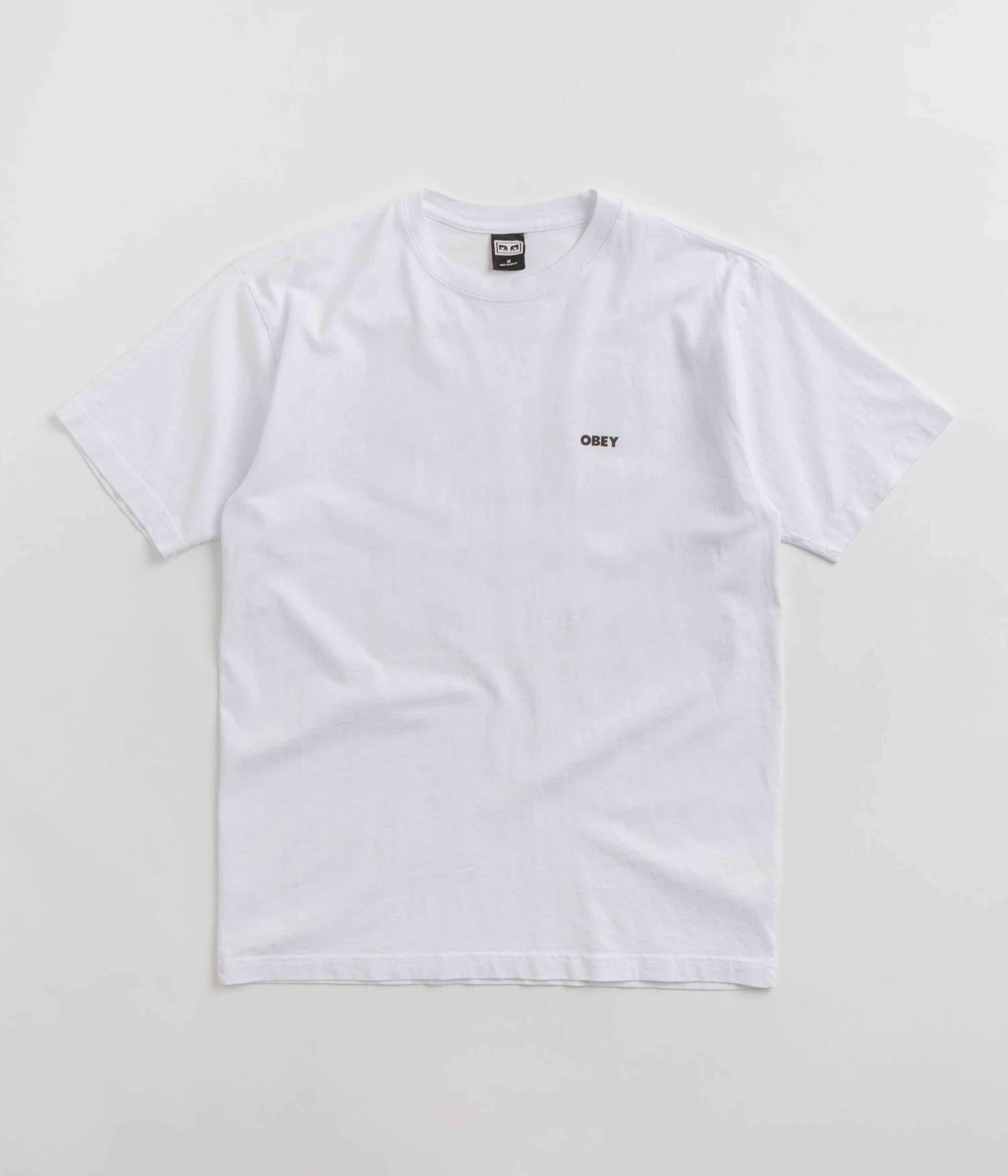 Obey Bold Icon Heavyweight T-Shirt - White - Image 2