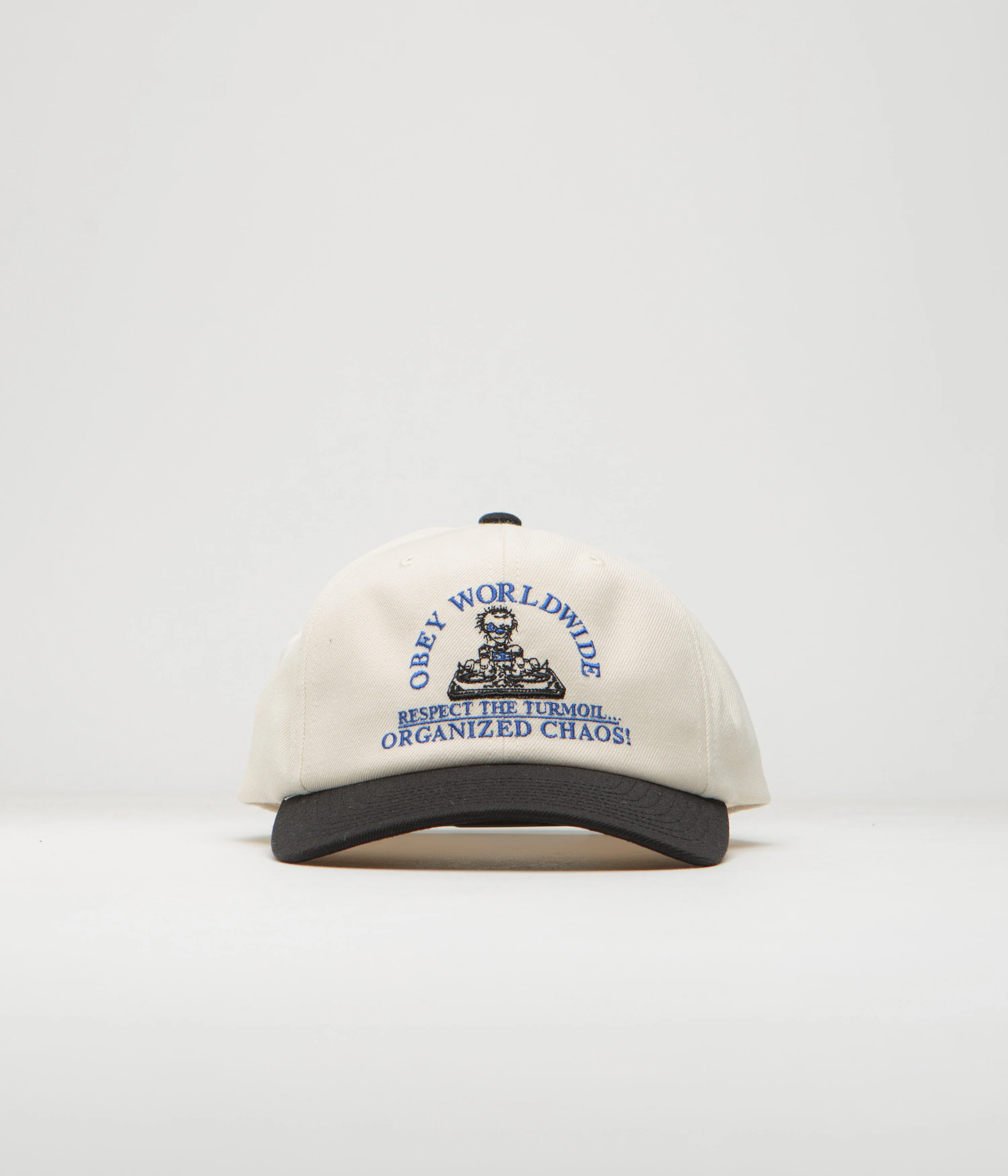 Obey Chaos Cap - Cream Multi - Image 2