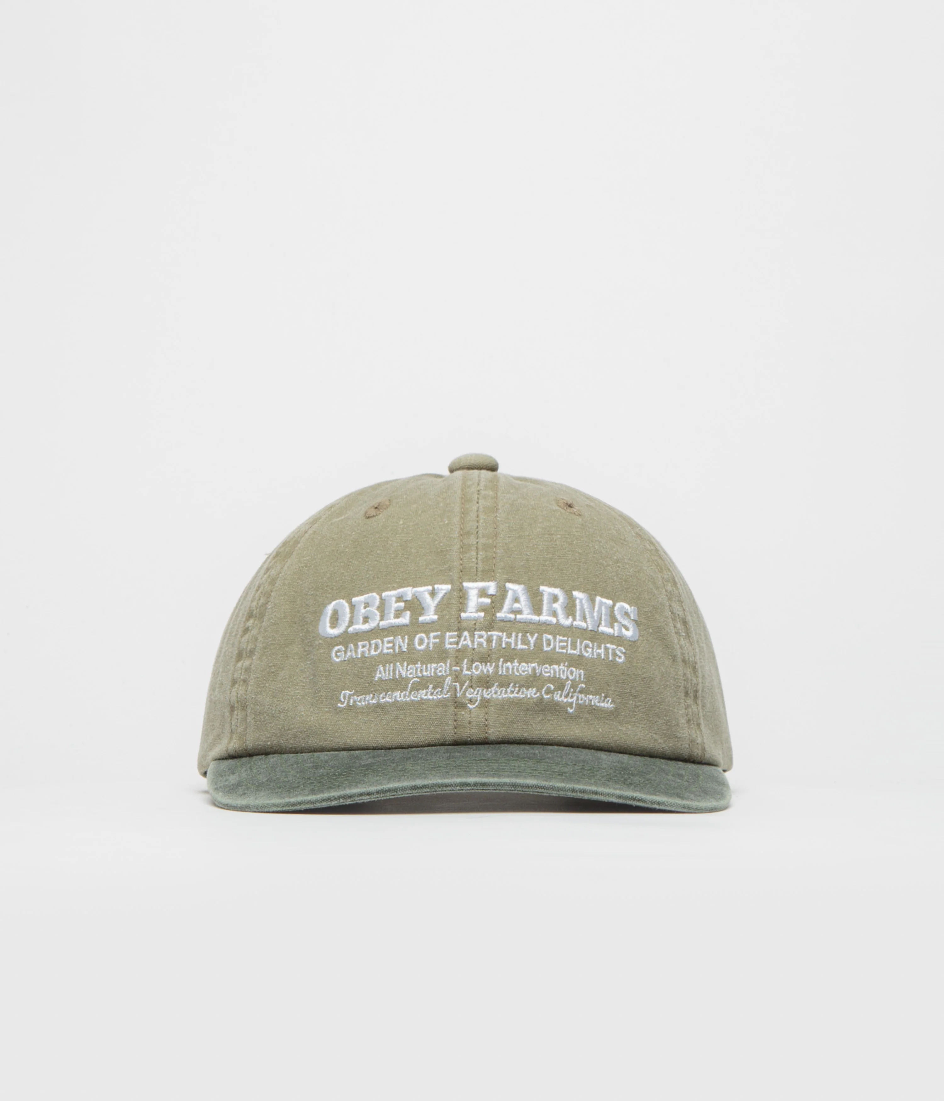 Obey Farms Cap - Pigment Khaki Multi - Image 2