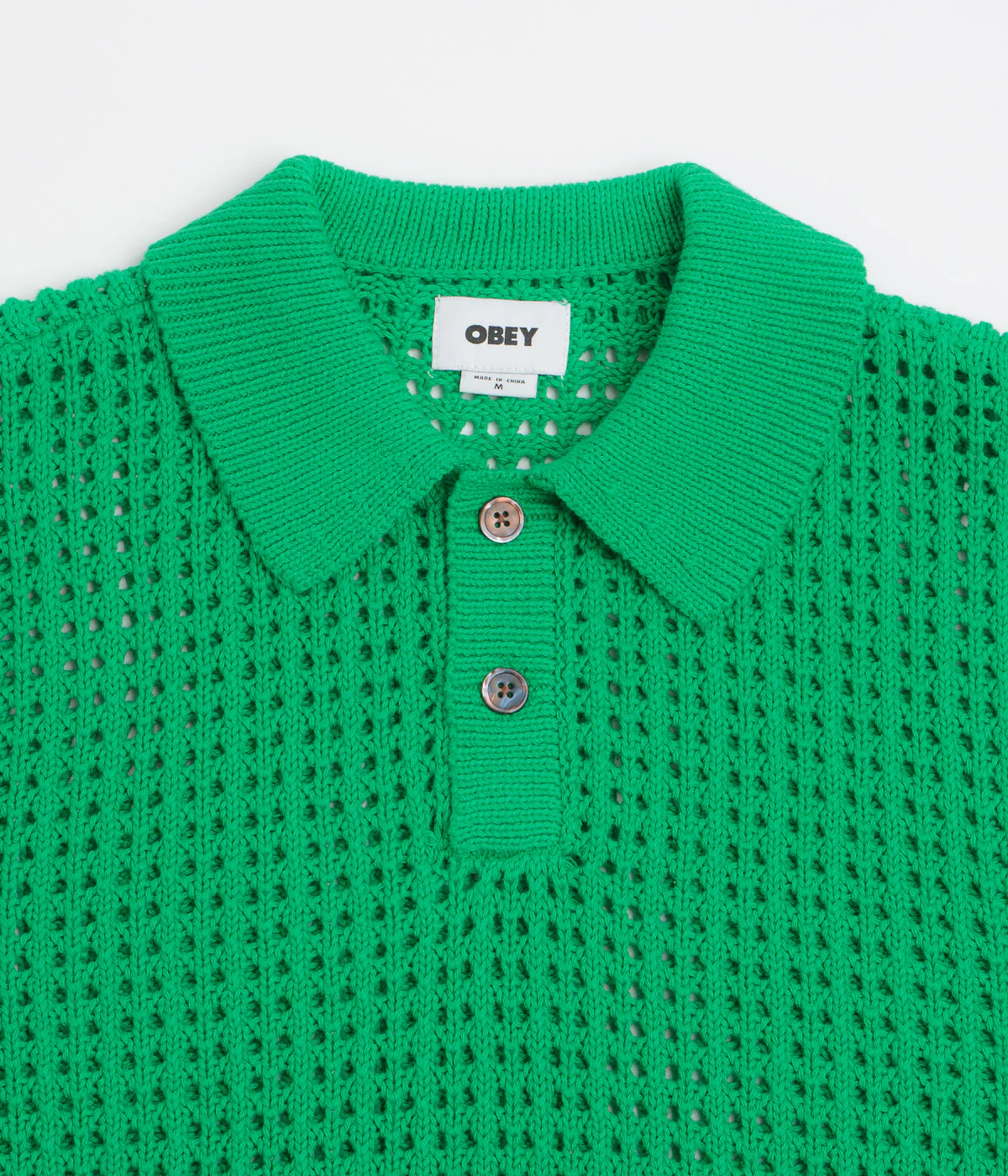 Obey Kody Polo Shirt - Green - Image 2