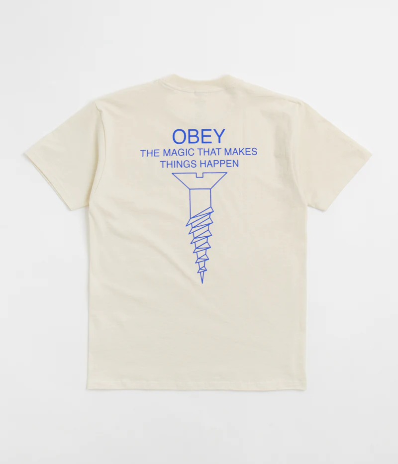 Obey Magic T-Shirt - Cream