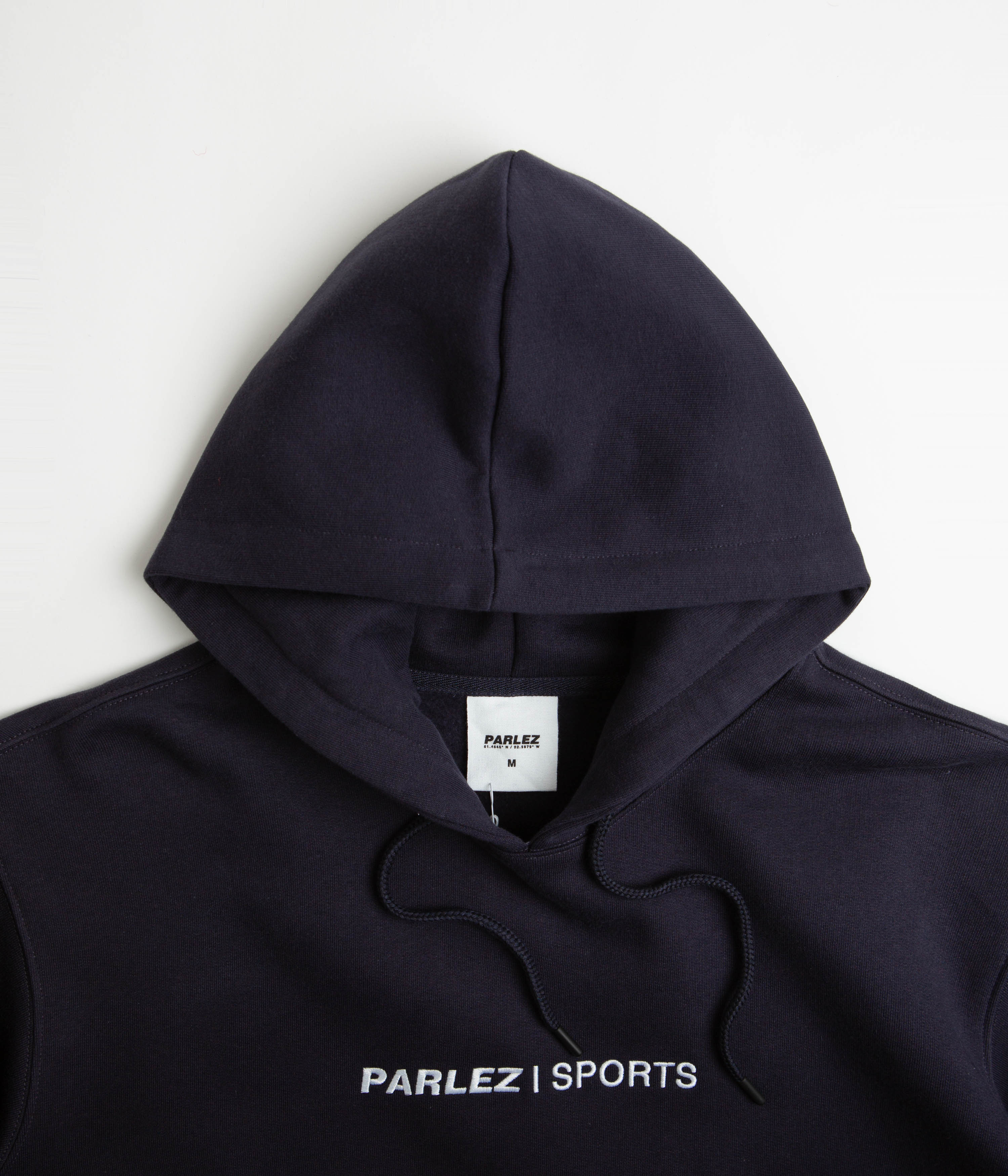 Parlez Bense Hoodie - Navy - Image 4
