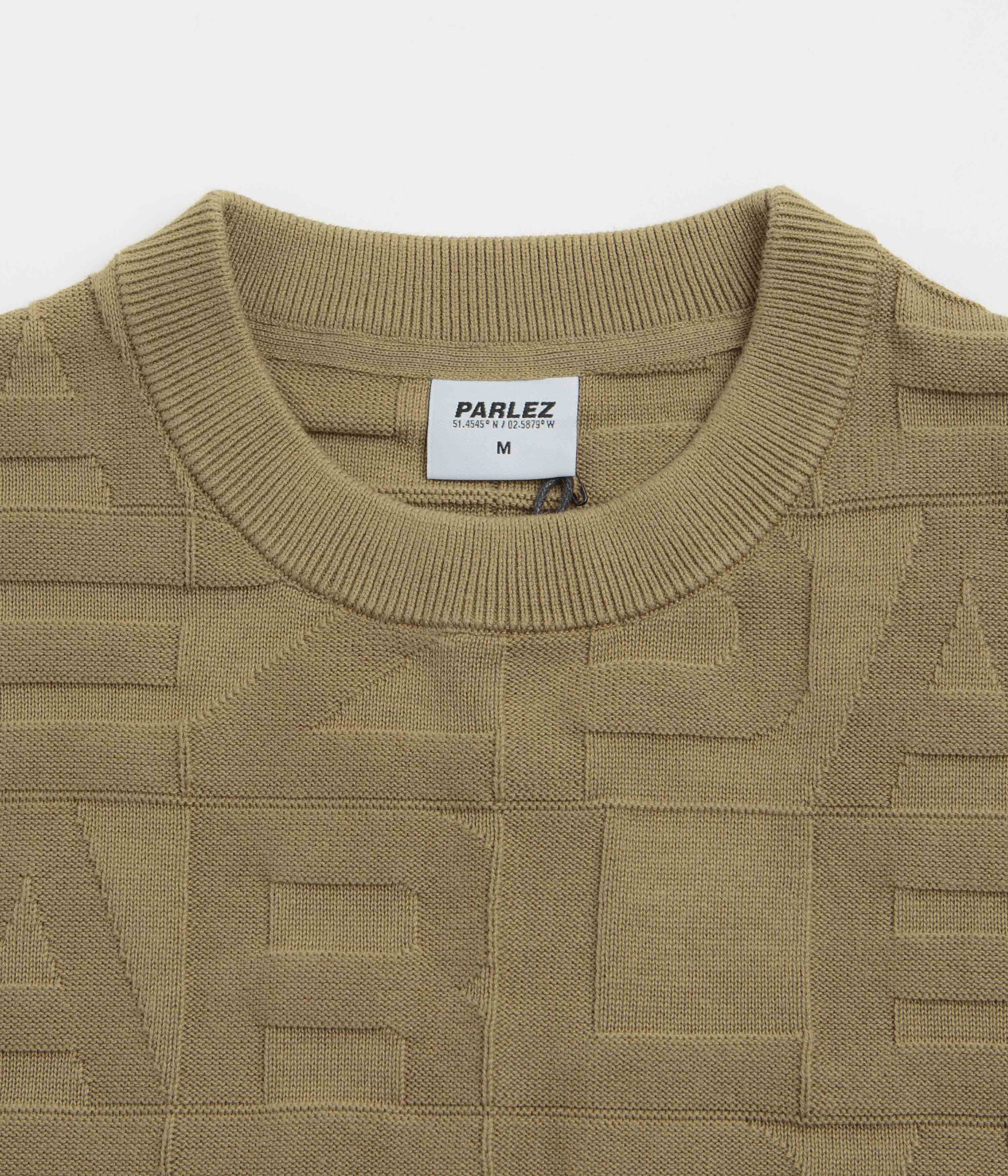 Parlez Block Crewneck Sweatshirt - Sand - Image 2
