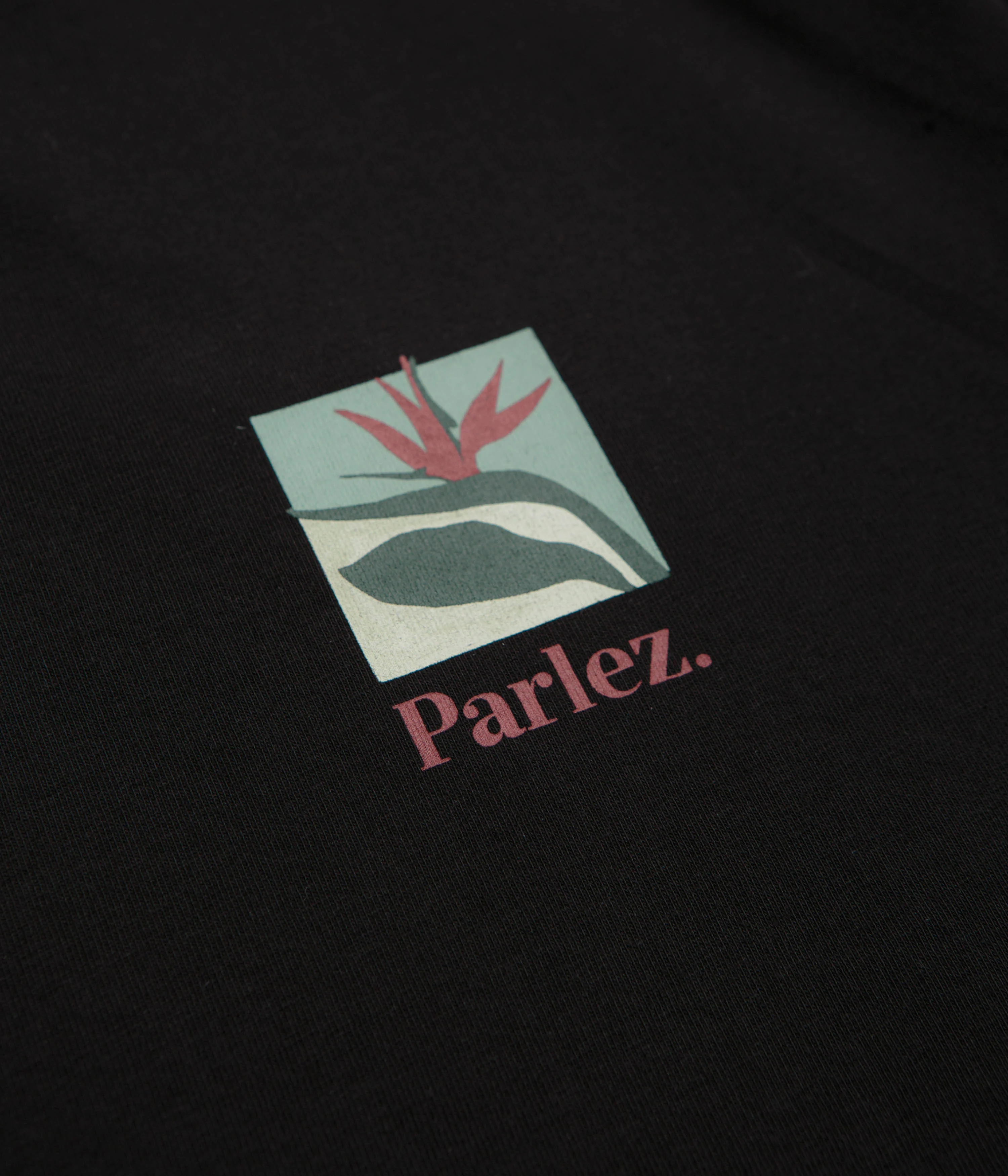 Parlez Flora T-Shirt - Black - Image 3