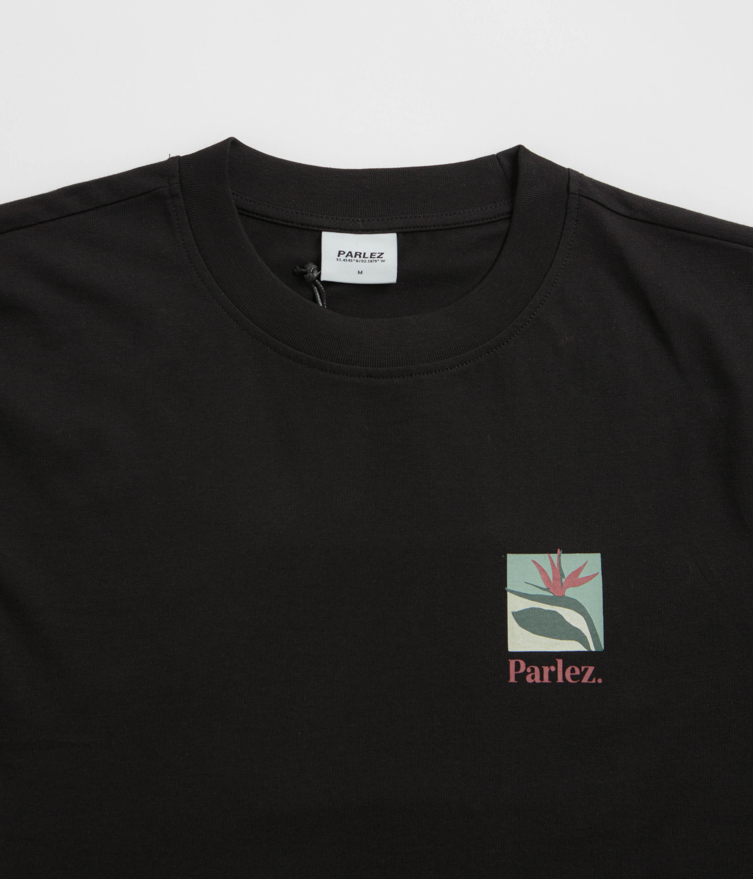 Parlez Flora T-Shirt - Black - Image 4