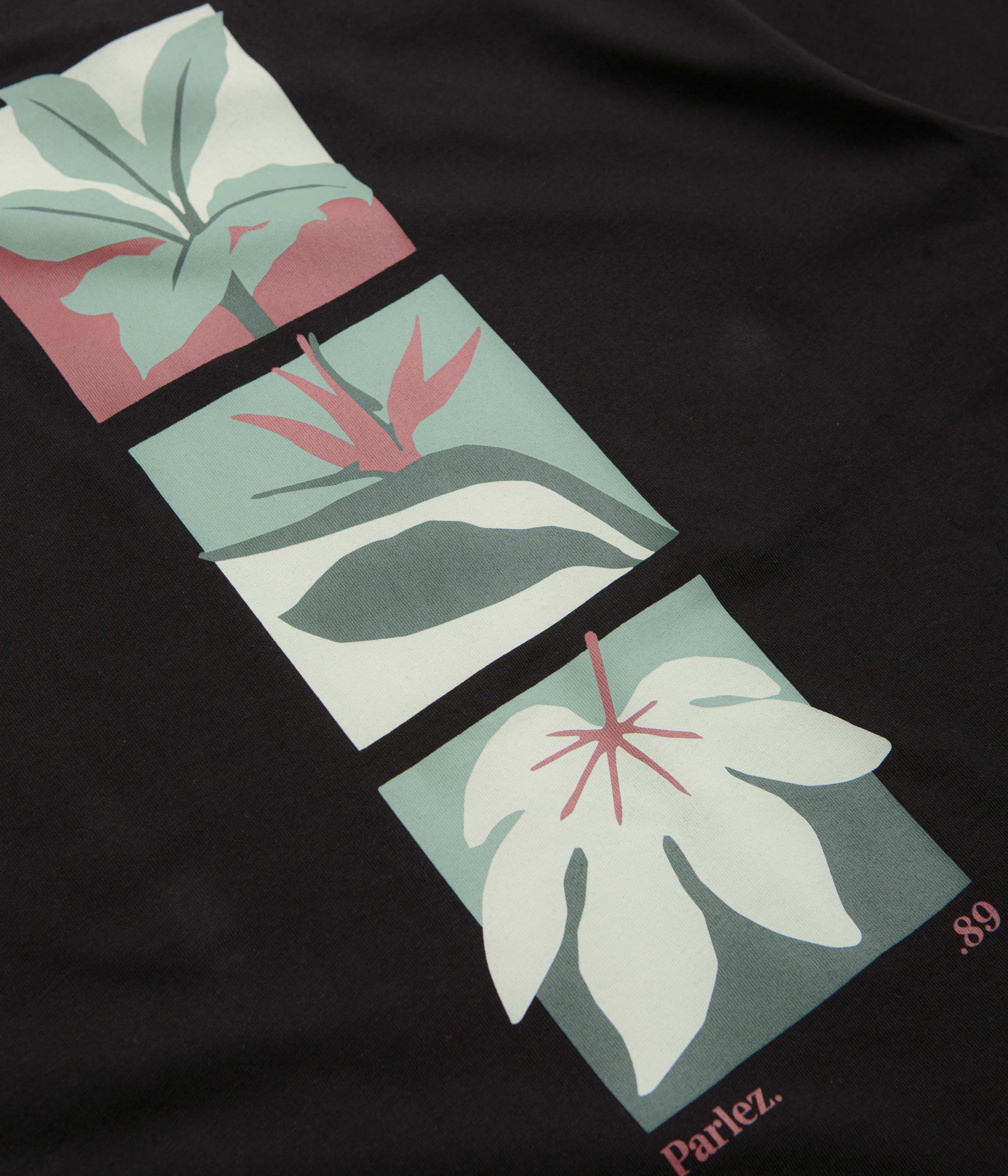 Parlez Flora T-Shirt - Black - Image 5