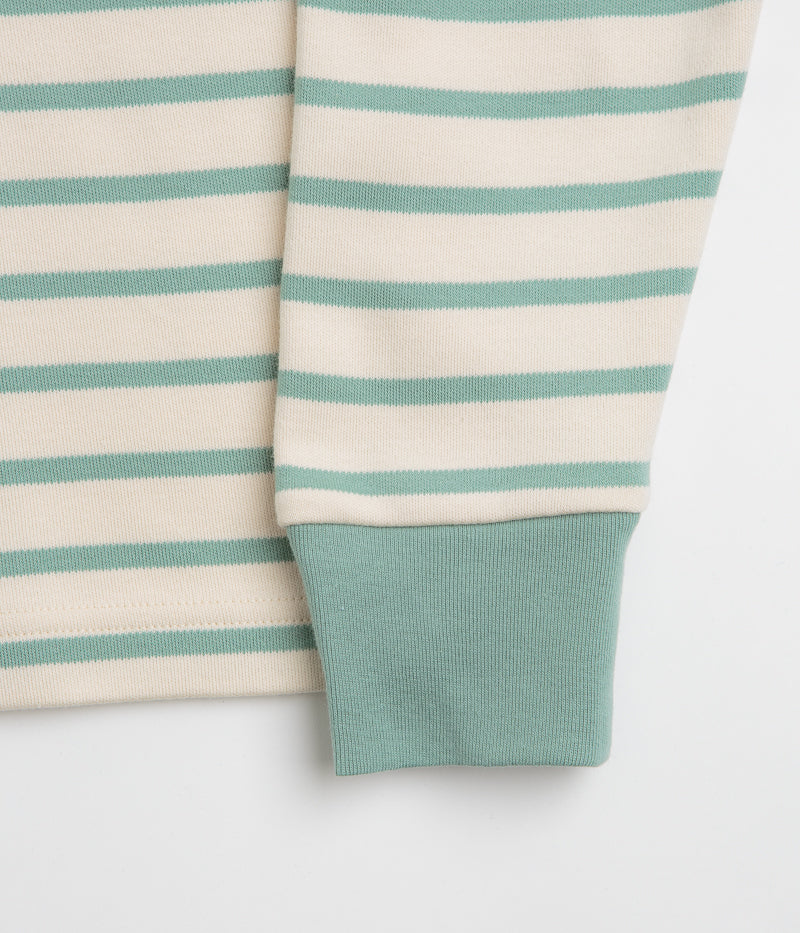 Parlez Shore YD Stripe Long Sleeve T-Shirt - Sage Shore - Image 4