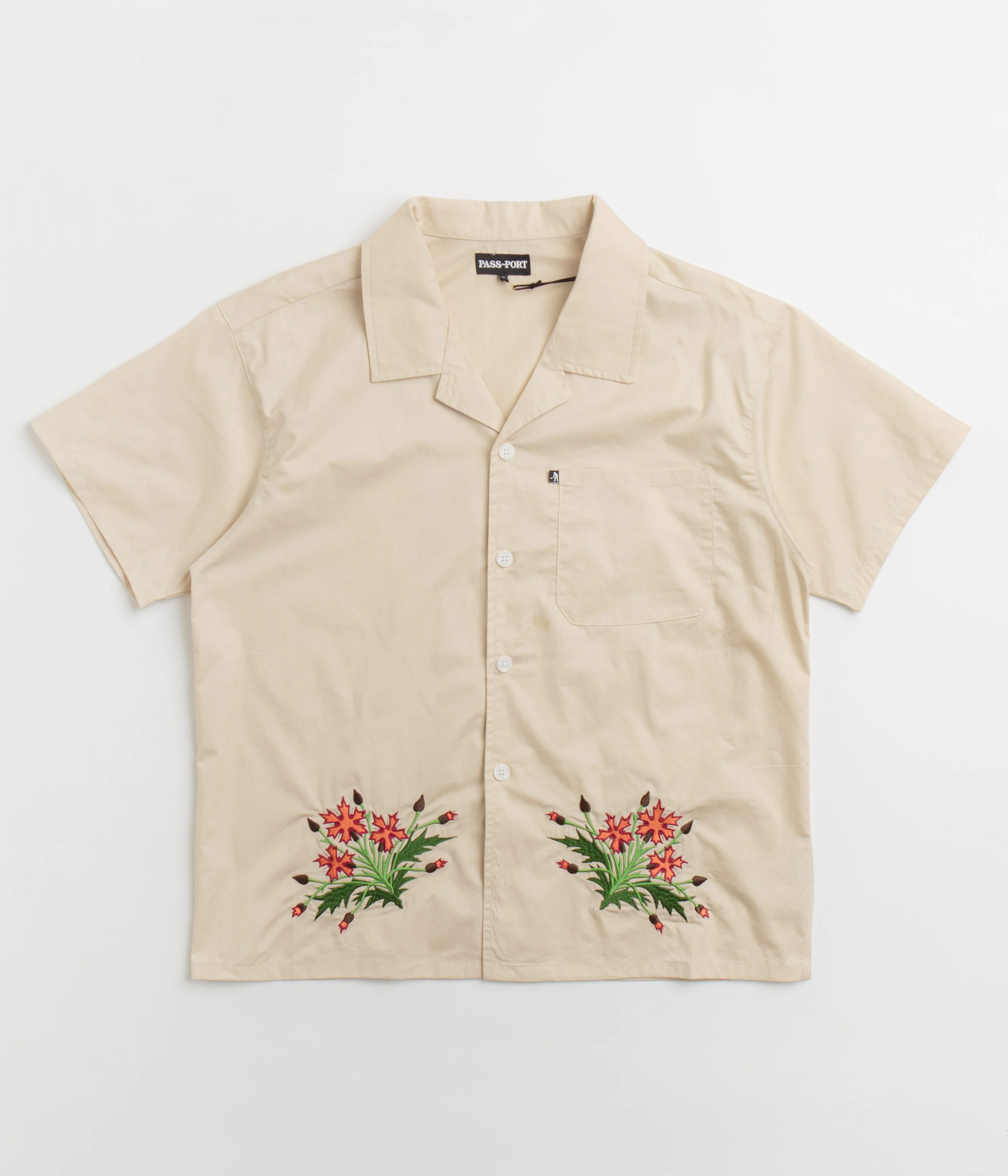 Pass Port Bloom Casual Shirt - Cream
