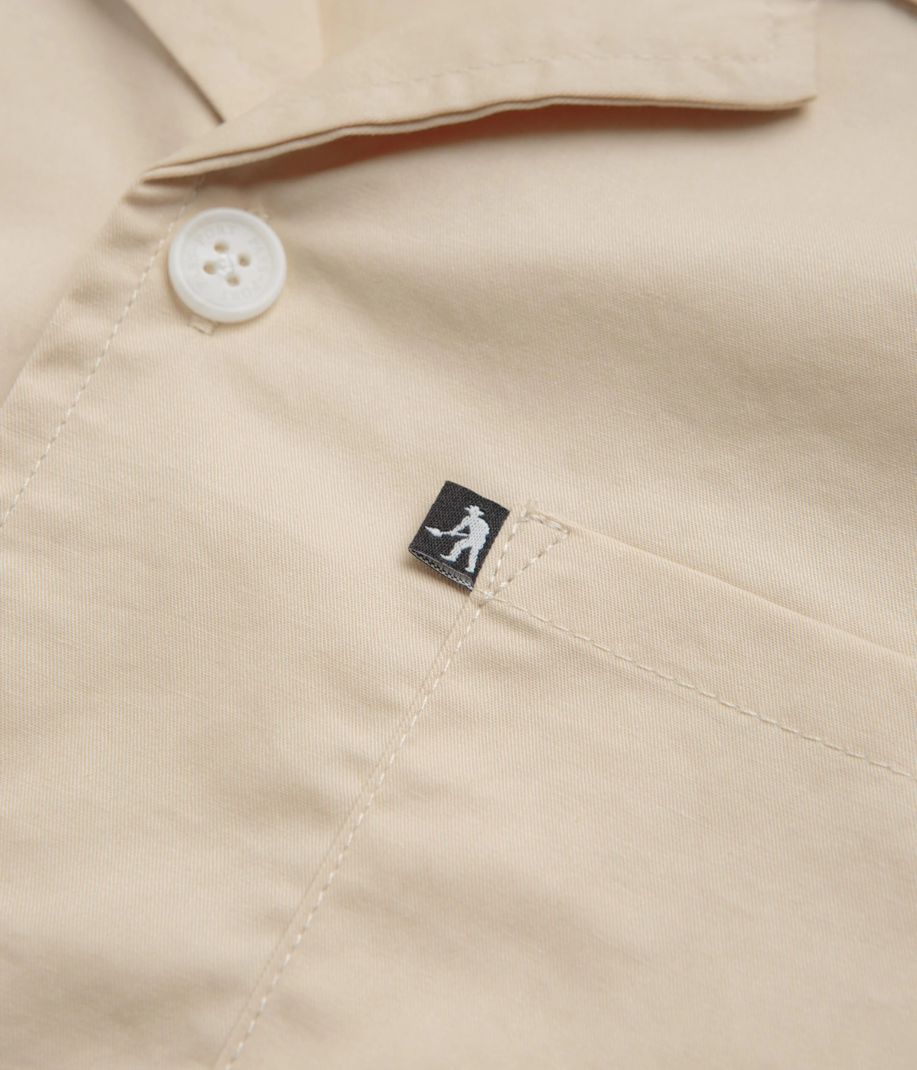 Pass Port Bloom Casual Shirt - Cream - Image 3