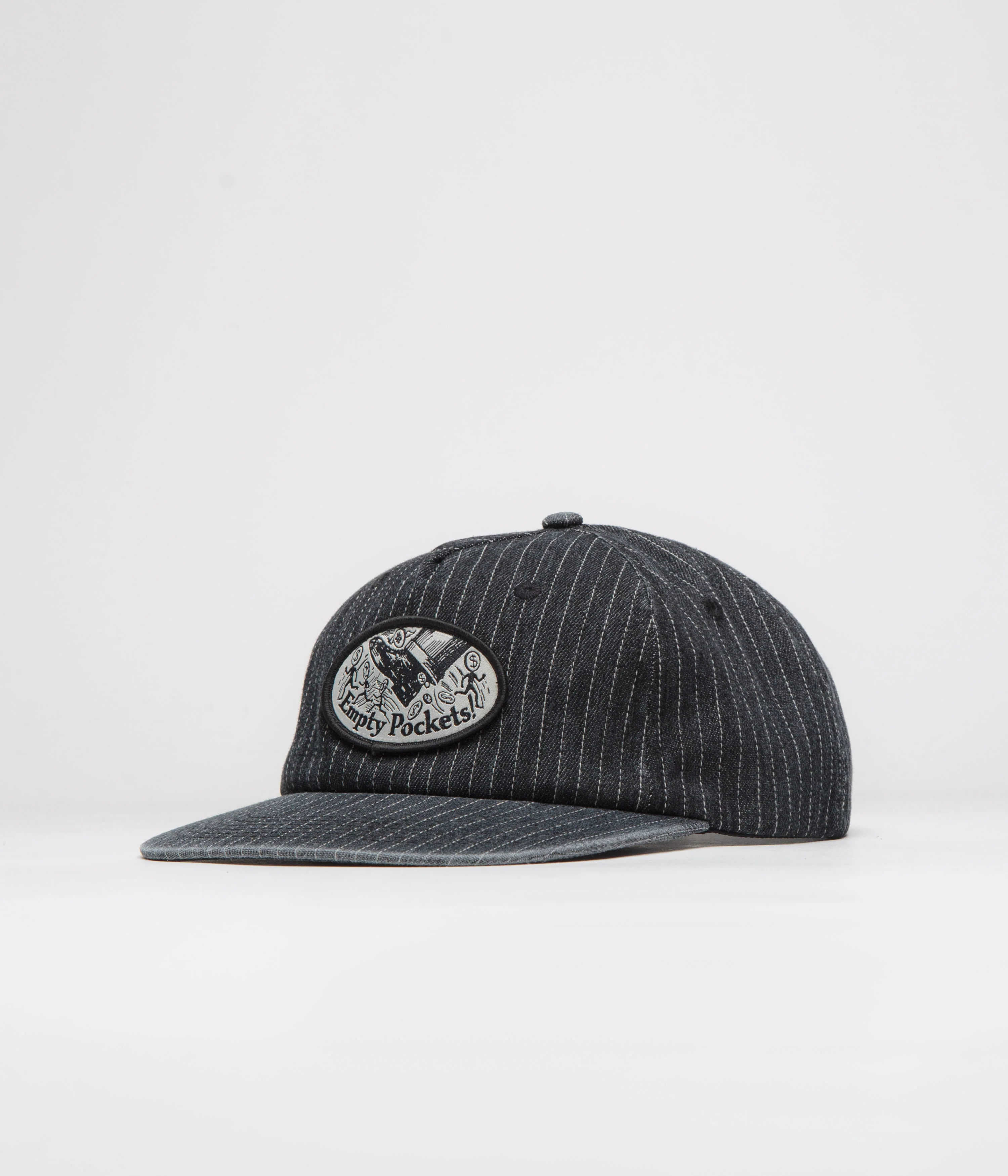 Pass Port Empty Pockets Workers Cap - Black