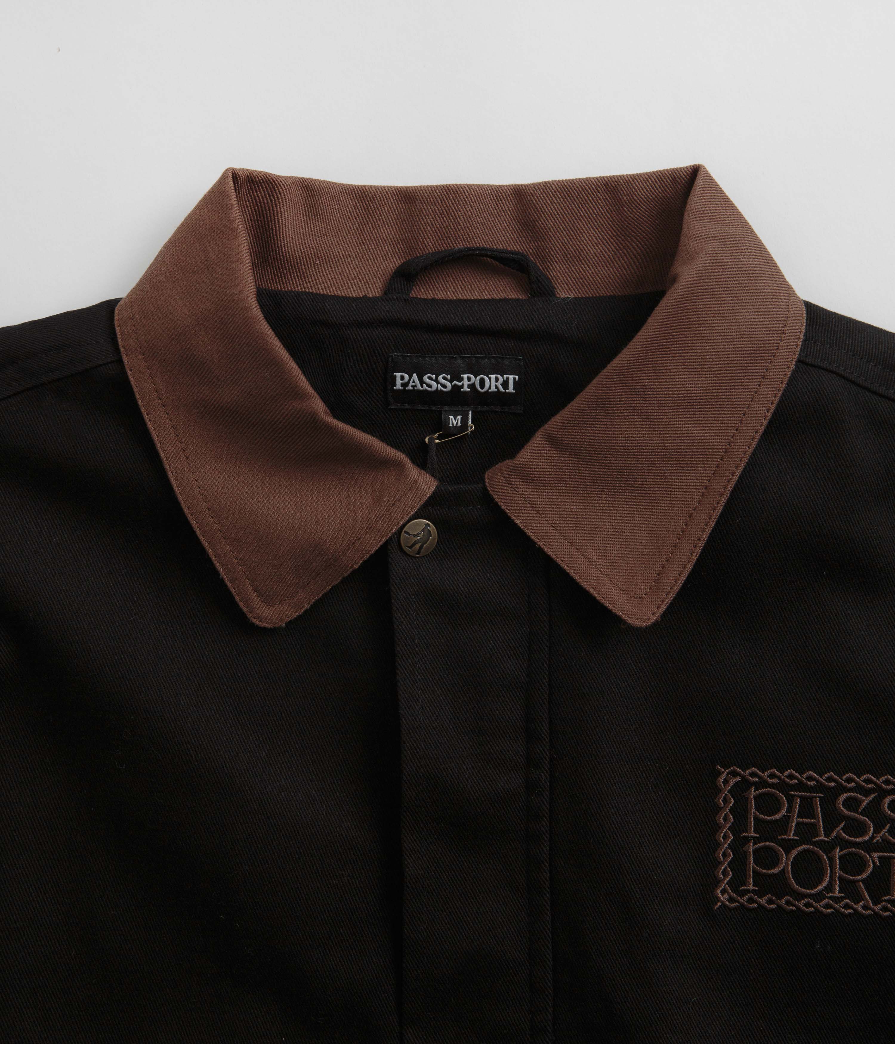 Pass Port Invasive Logo Yard Jacket - Black - Image 5