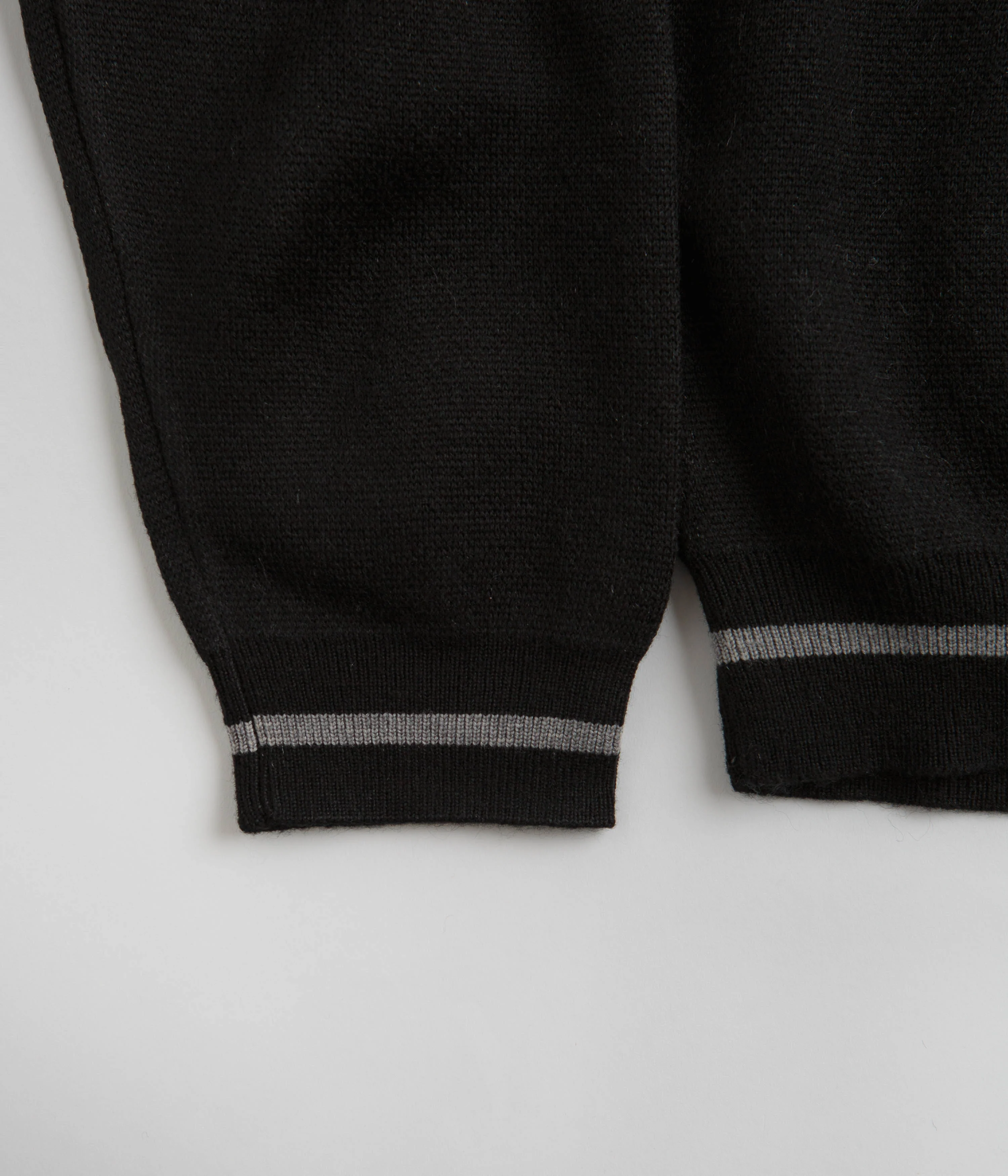 Pass Port Kings X Fountain Mohair Knitted Sweatshirt - Black - Image 2