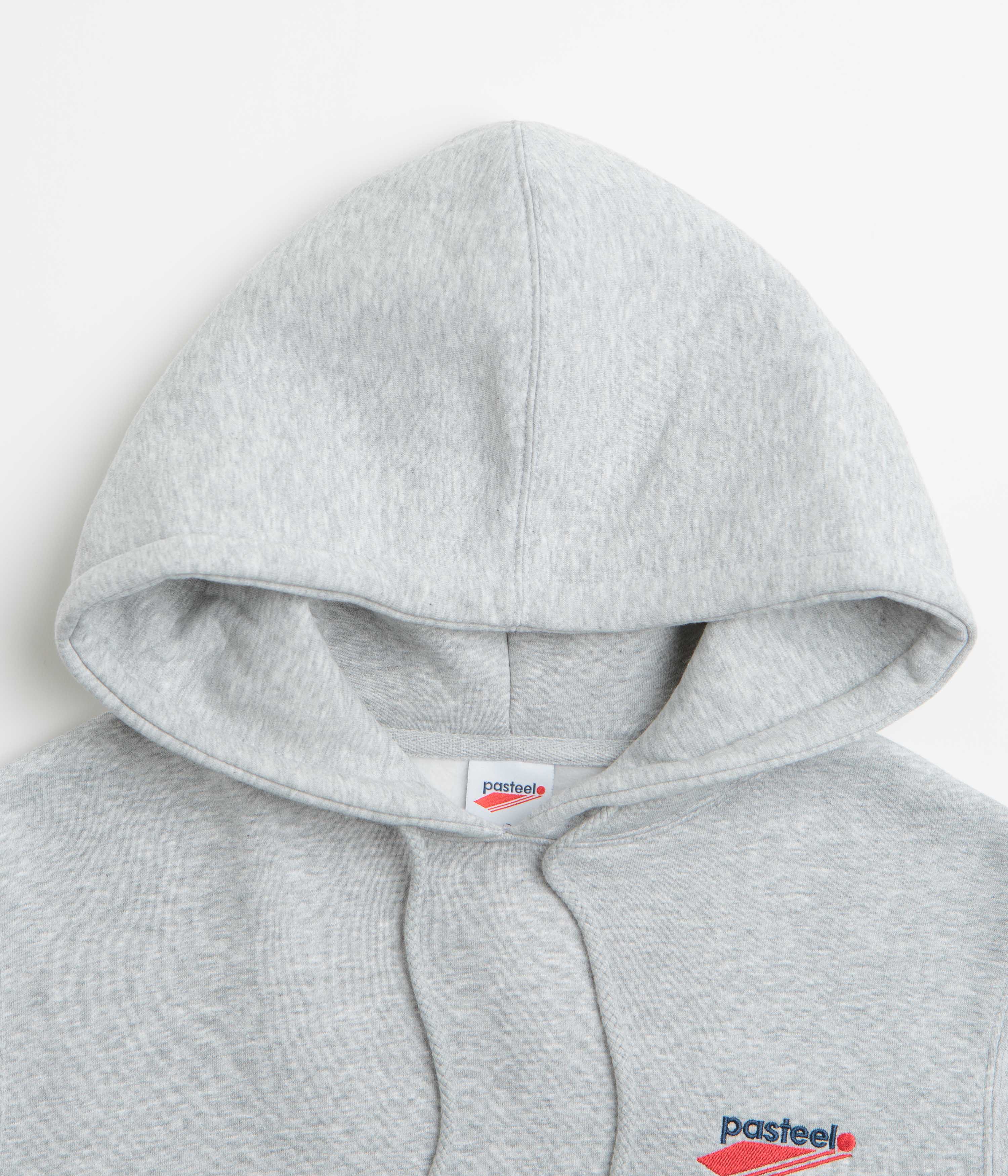 Pasteelo Embroidered O.G. Hoodie - Heather Grey - Image 2