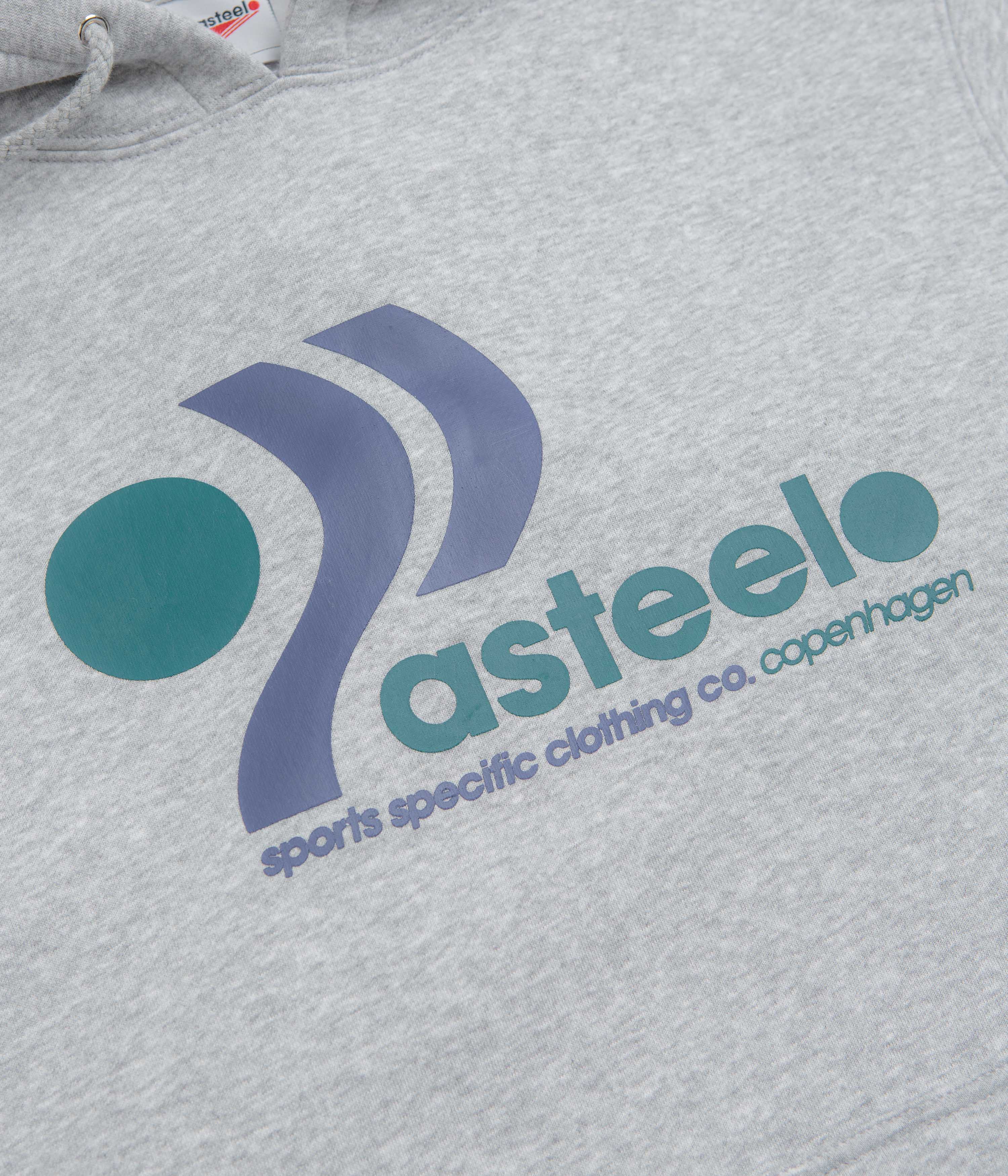 Pasteelo Track Hoodie - Heather Grey - Image 3