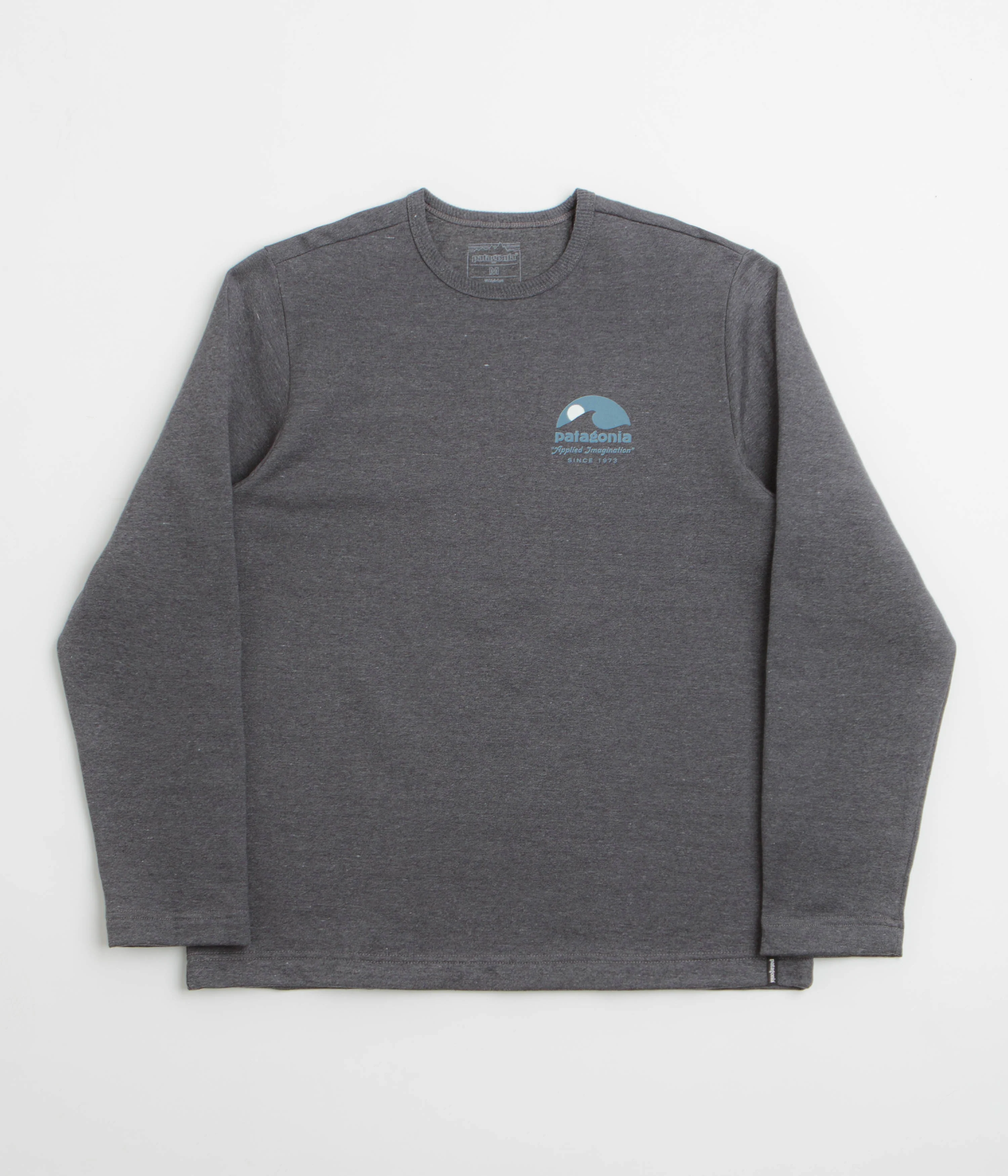Patagonia Applied Imagination Wildrise Crewneck Sweatshirt - Ink Black - Image 2