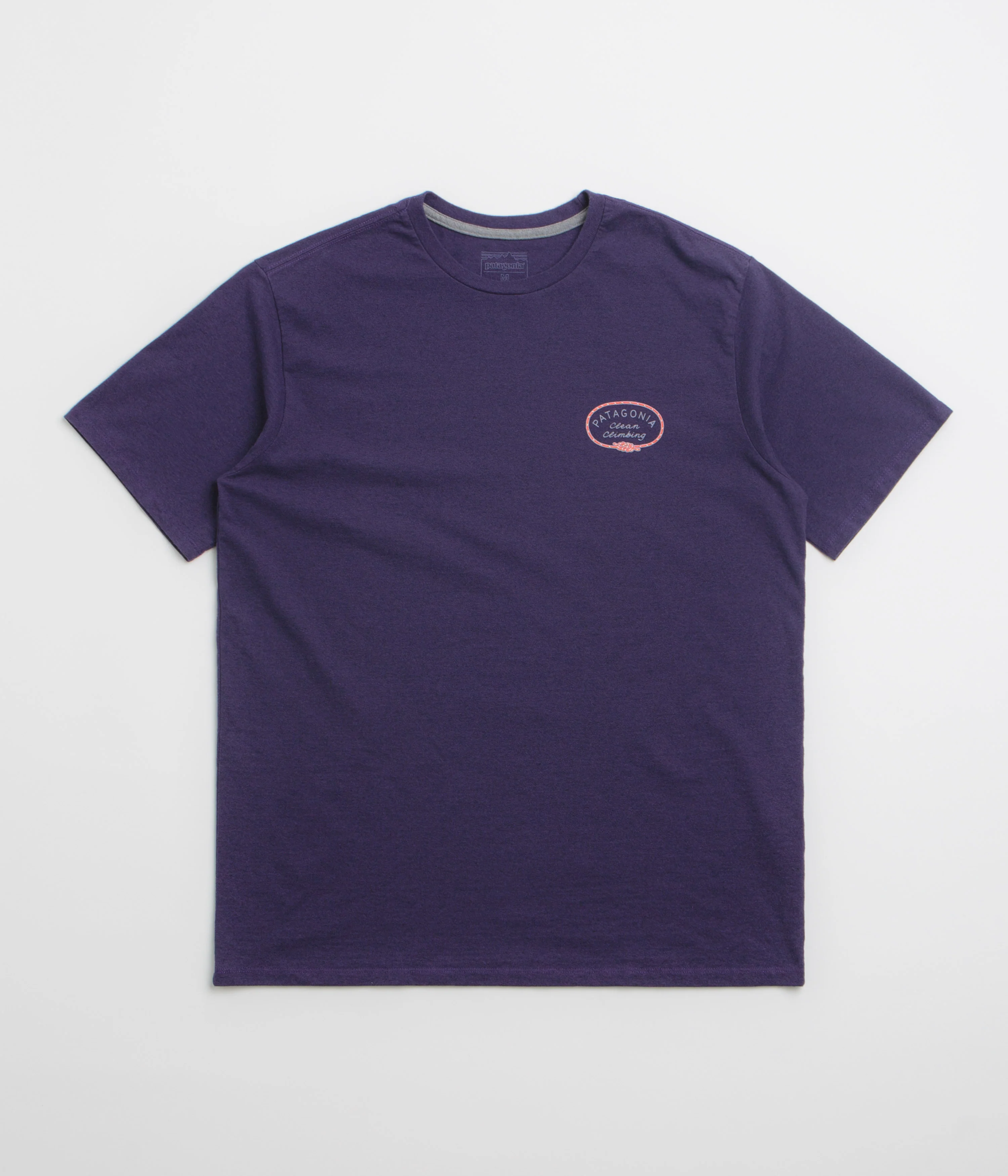 Patagonia Clean Climb Roots Responsibili-Tee T-Shirt - Plummet Purple - Image 2