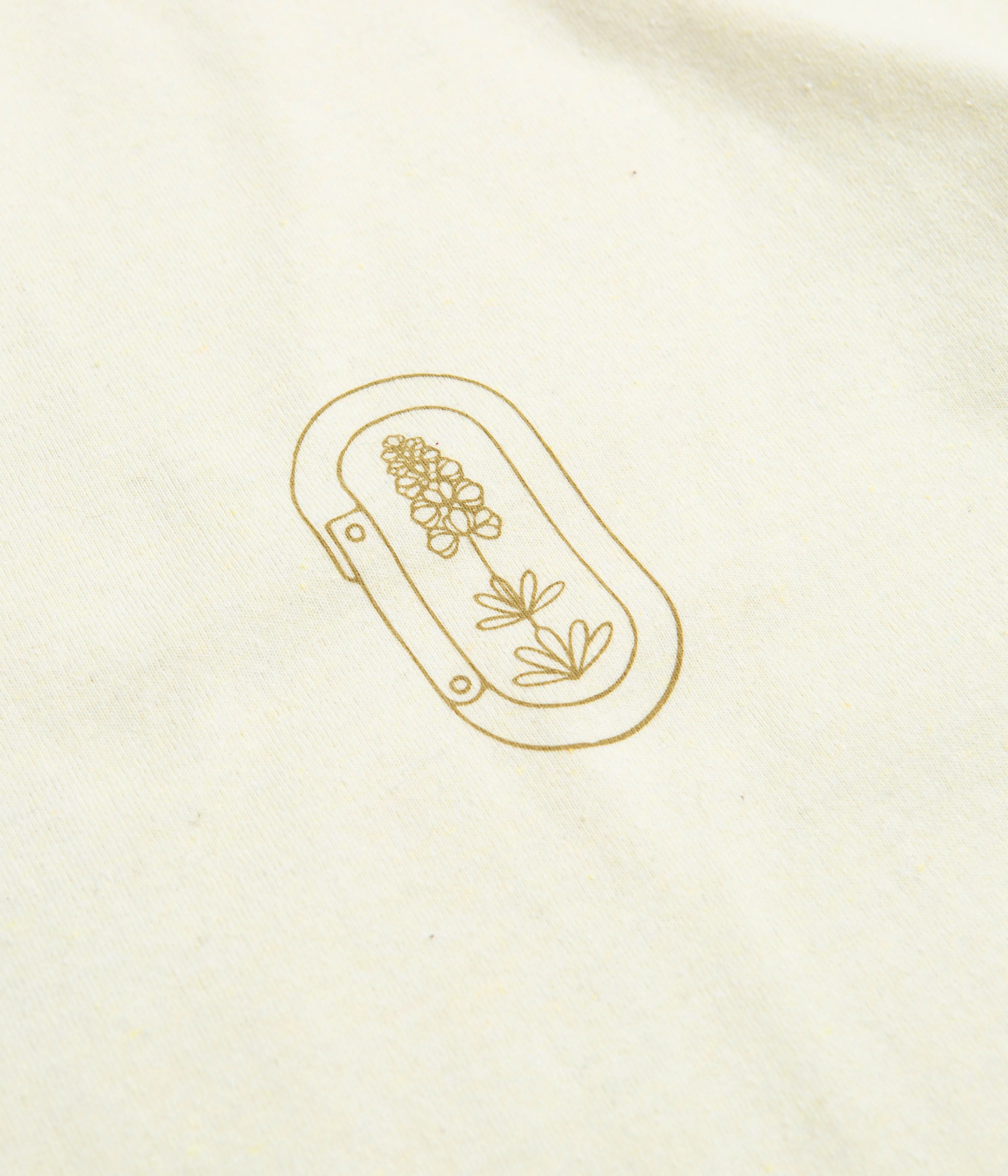 Patagonia Clean Climb Trade Responsibili-Tee T-Shirt - Clean Climb Bloom: Birch White - Image 4