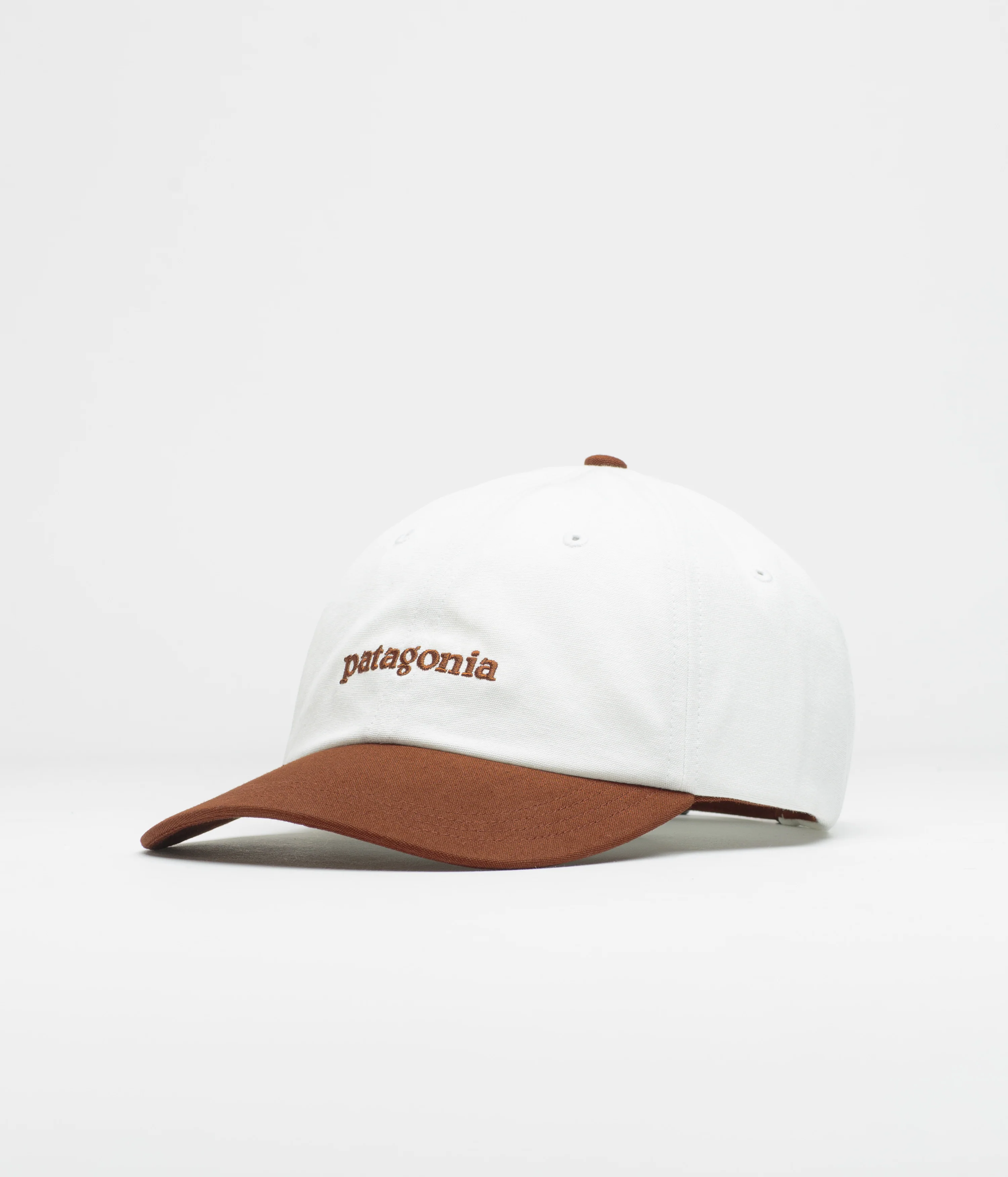 Patagonia Fitz Roy Icon Trad Cap - Text Logo: Dried Vanilla