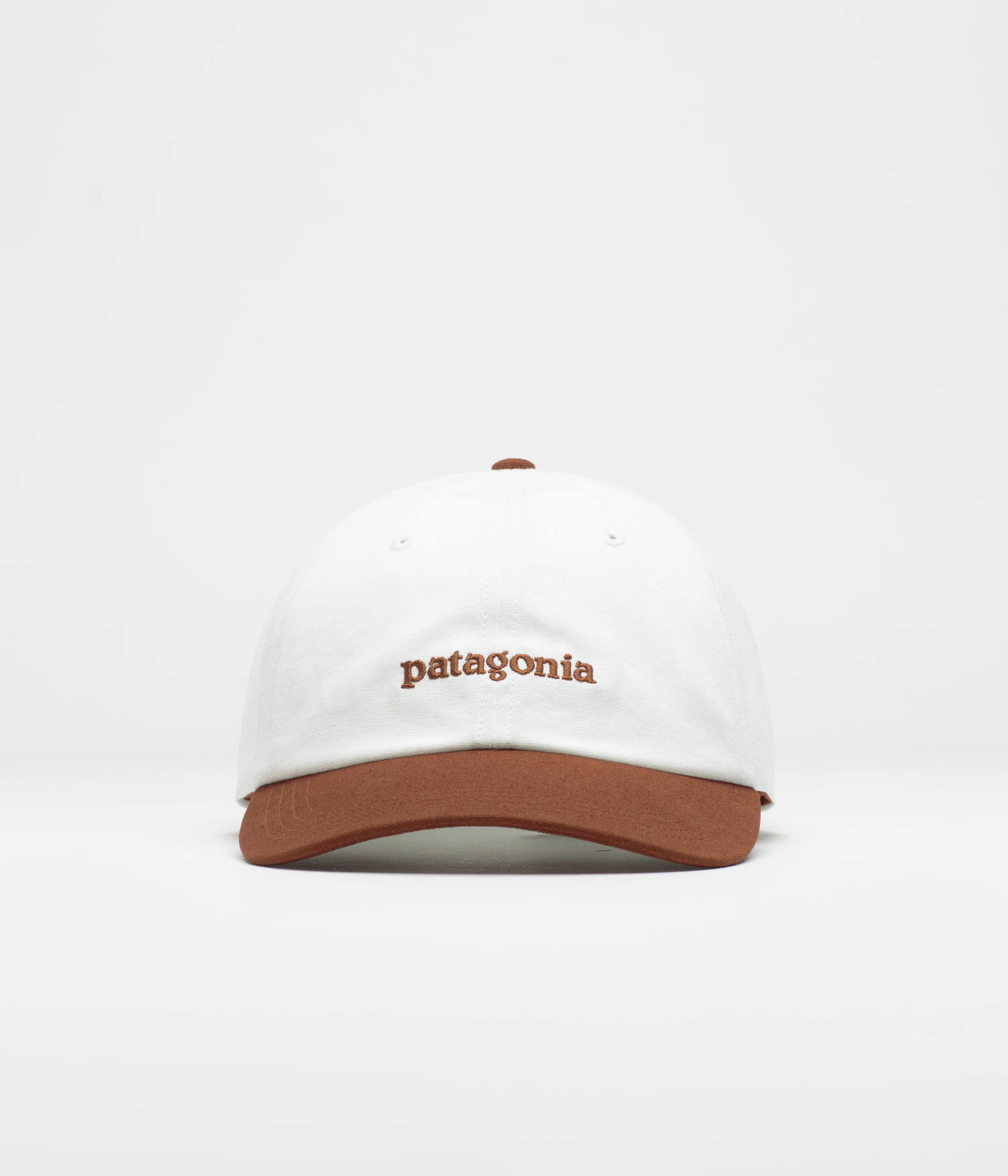 Patagonia Fitz Roy Icon Trad Cap - Text Logo: Dried Vanilla - Image 2