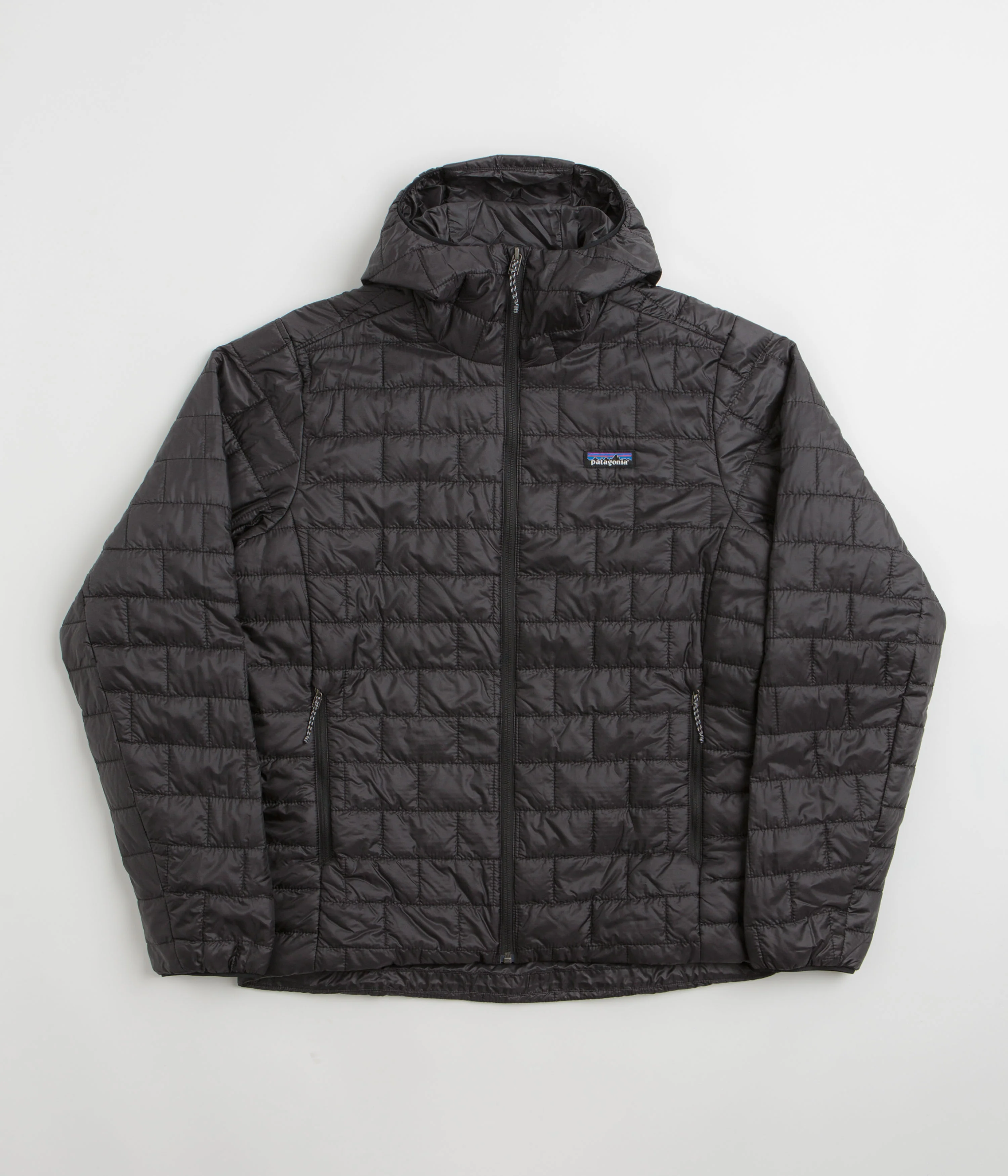 Patagonia Nano Puff Hoodie Jacket - Black