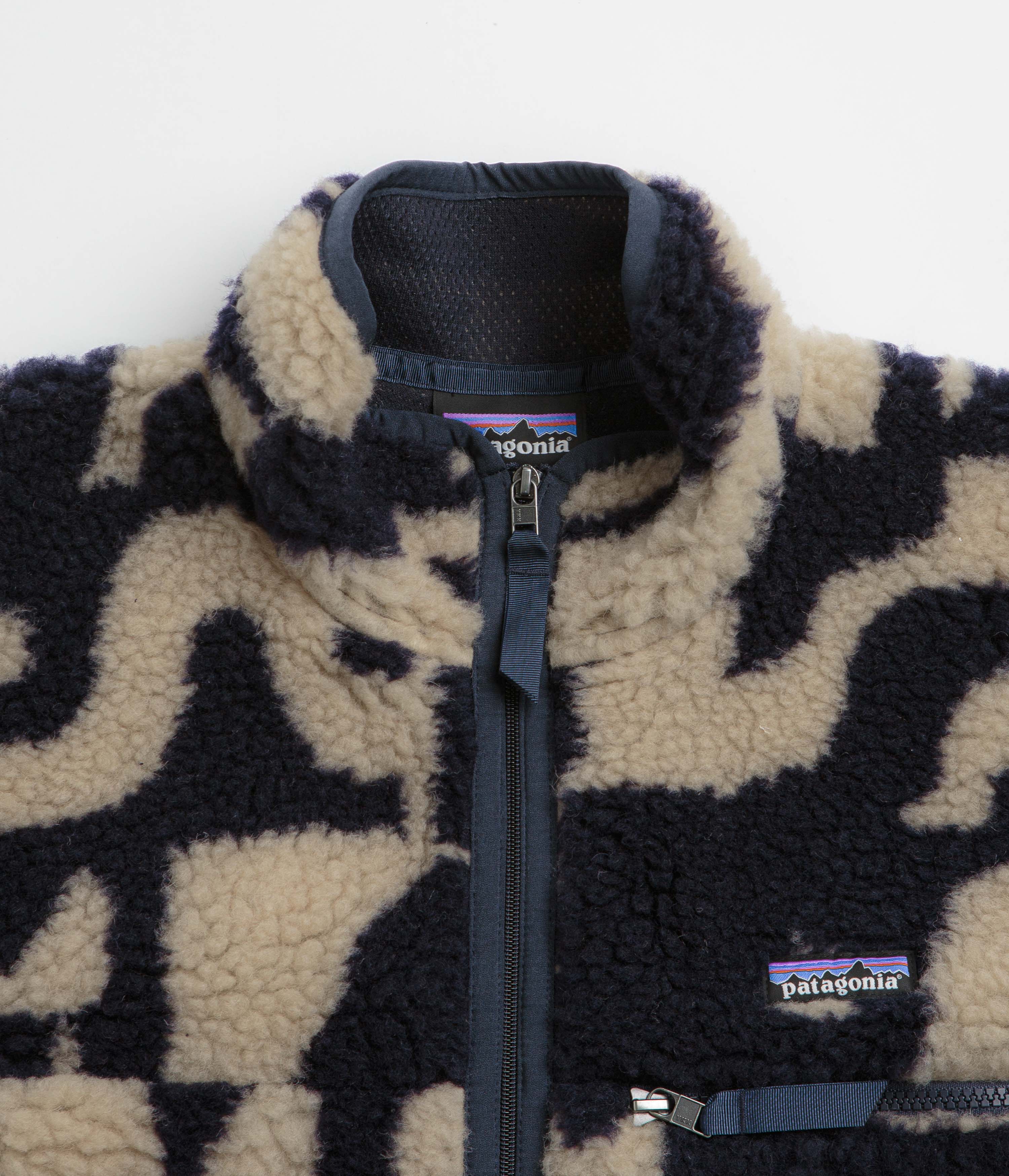 Patagonia Natural Blend Retro Cardigan - Mother Tree: Oar Tan - Image 4