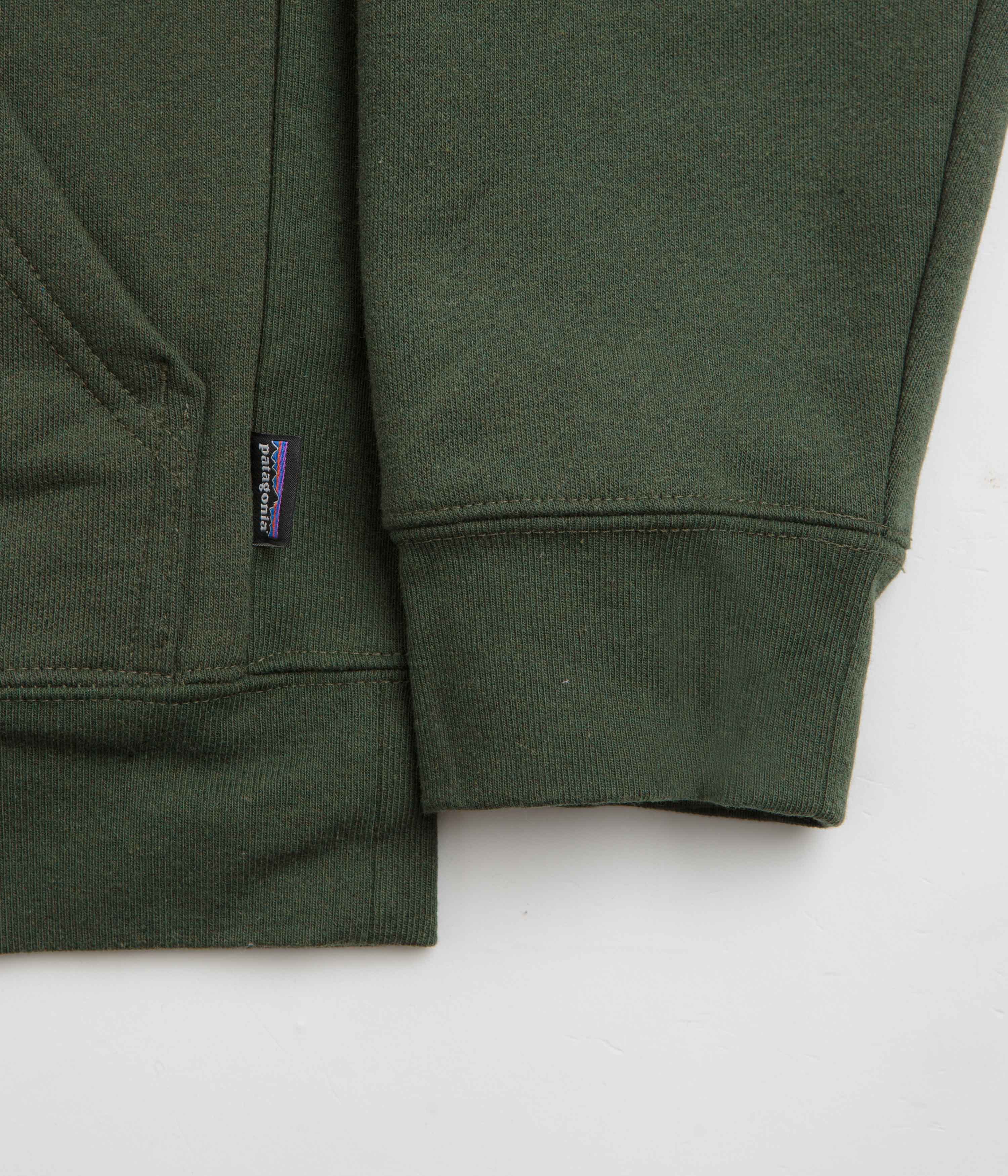 Patagonia P-6 Label Uprisal Hoodie - Torrey Pine Green - Image 2