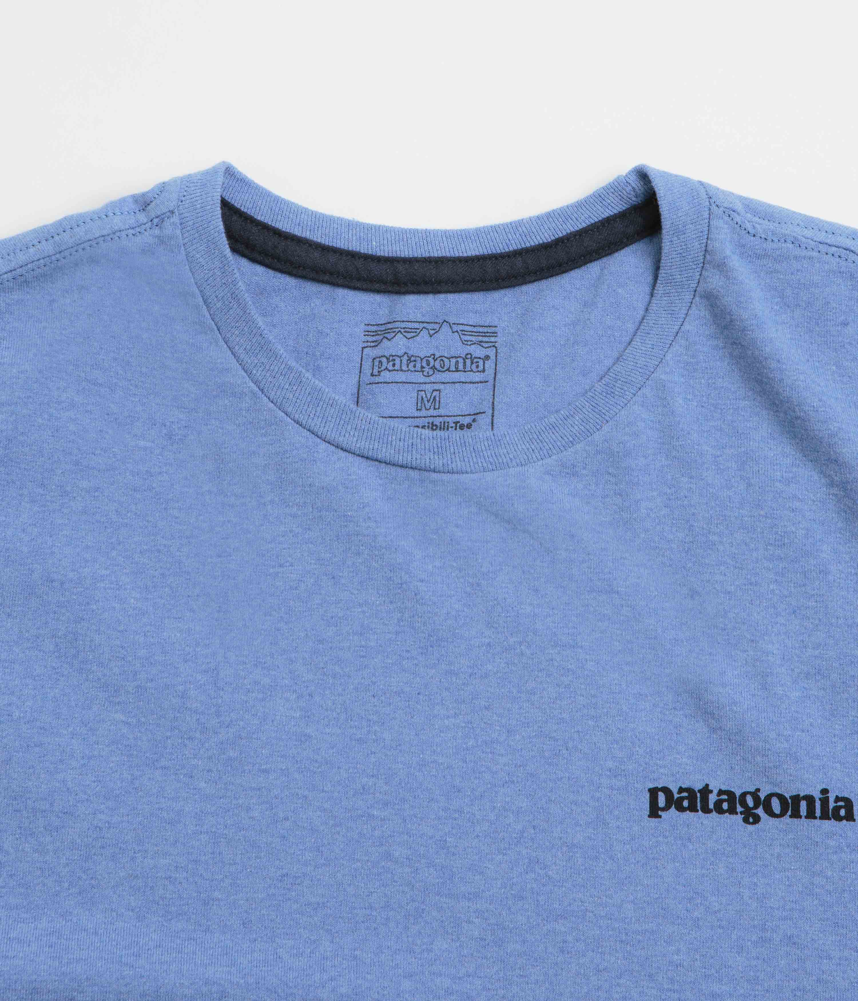 Patagonia P-6 Logo Responsibili-Tee T-Shirt - Abundant Blue - Image 3