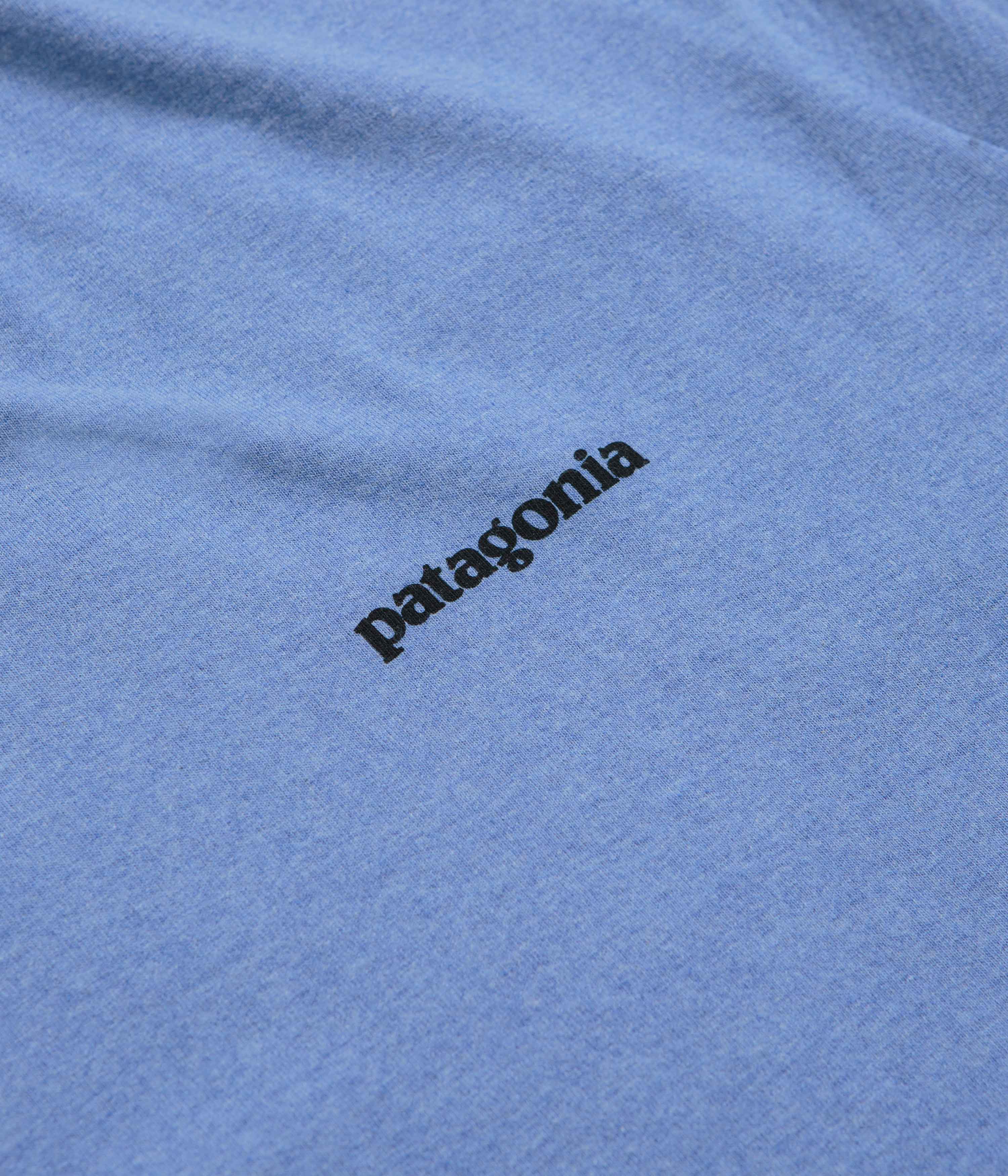 Patagonia P-6 Logo Responsibili-Tee T-Shirt - Abundant Blue - Image 5