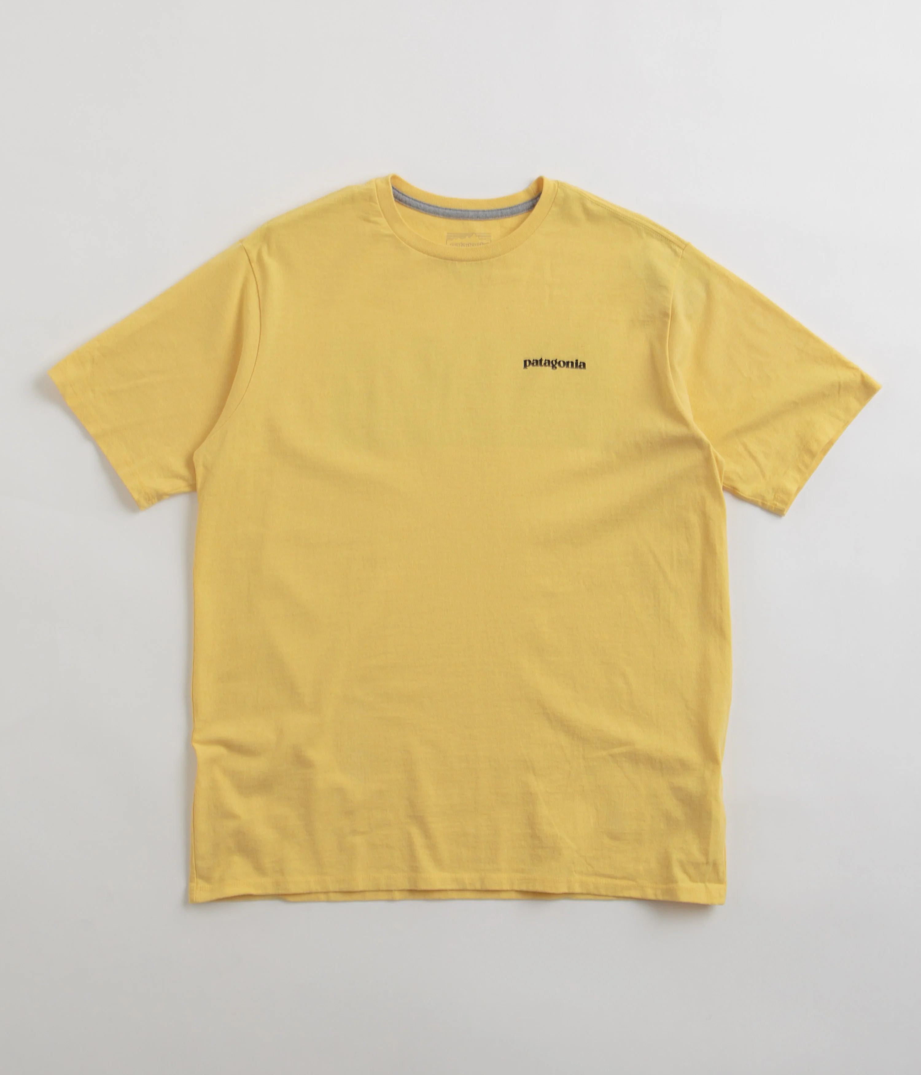 Patagonia P-6 Logo Responsibili-Tee T-Shirt - Milled Yellow - Image 2