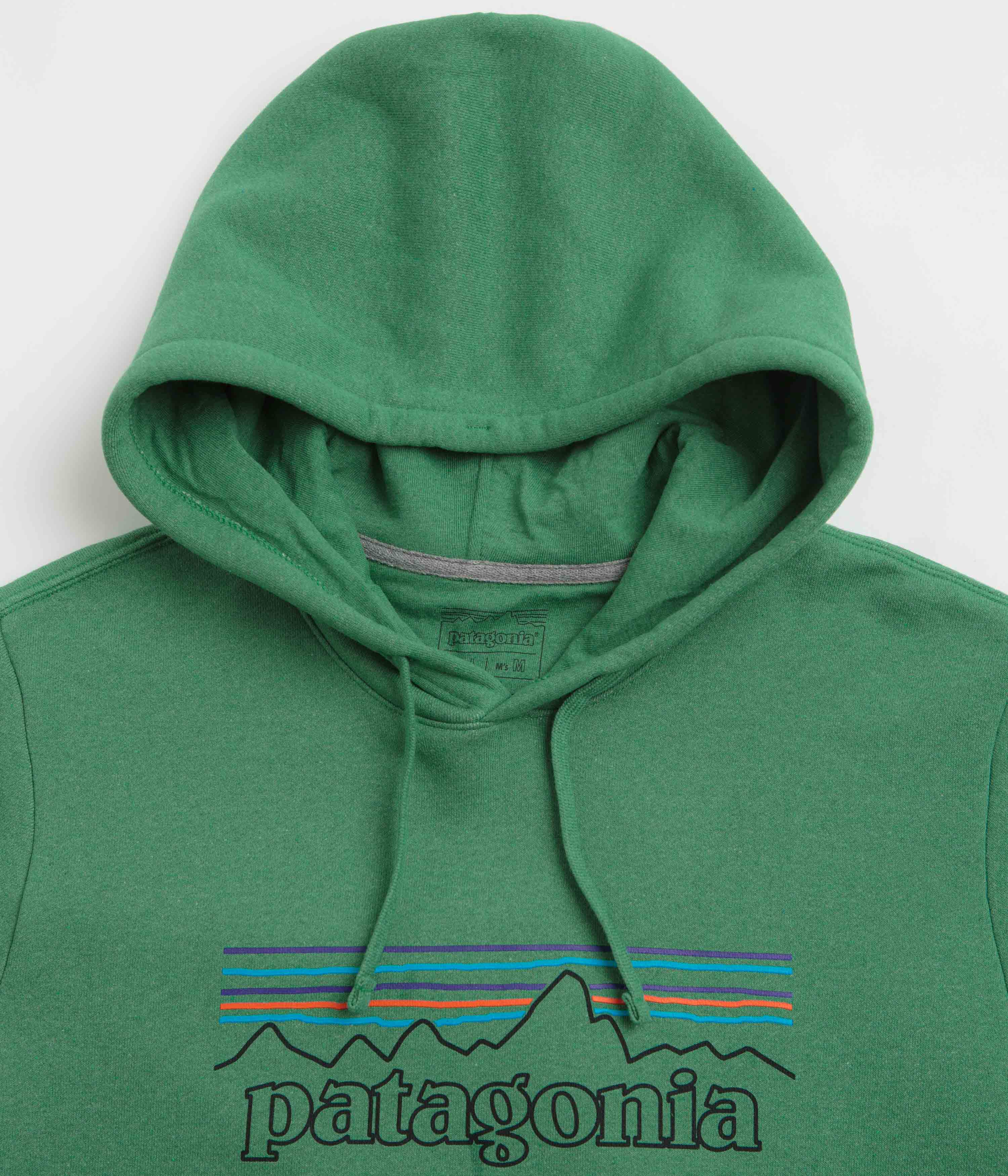 Patagonia P-6 Logo Uprisal Hoodie - P-6 Outline: Heartleaf Green - Image 2