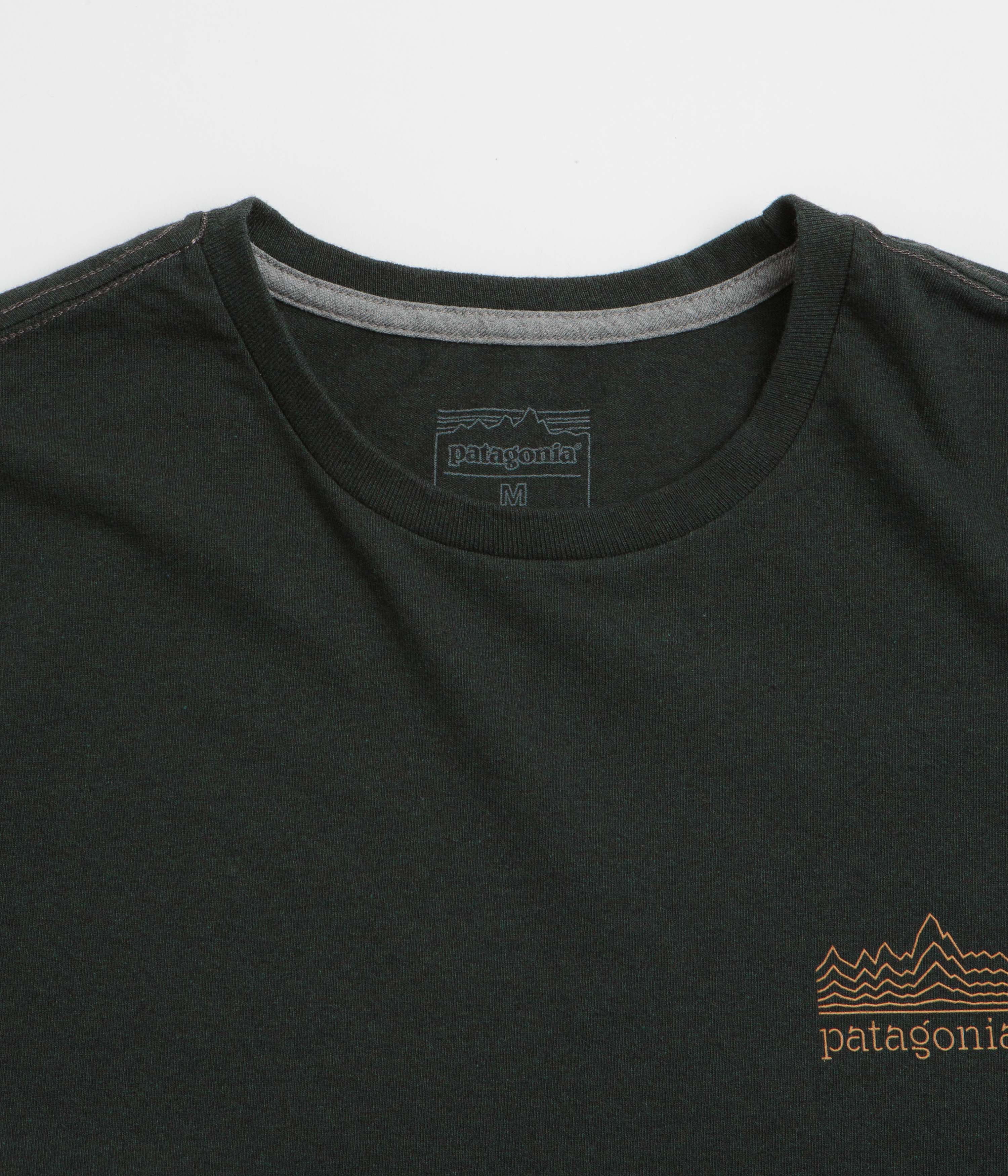 Patagonia Strataspire Responsibili-Tee T-Shirt - Old Growth Green - Image 3