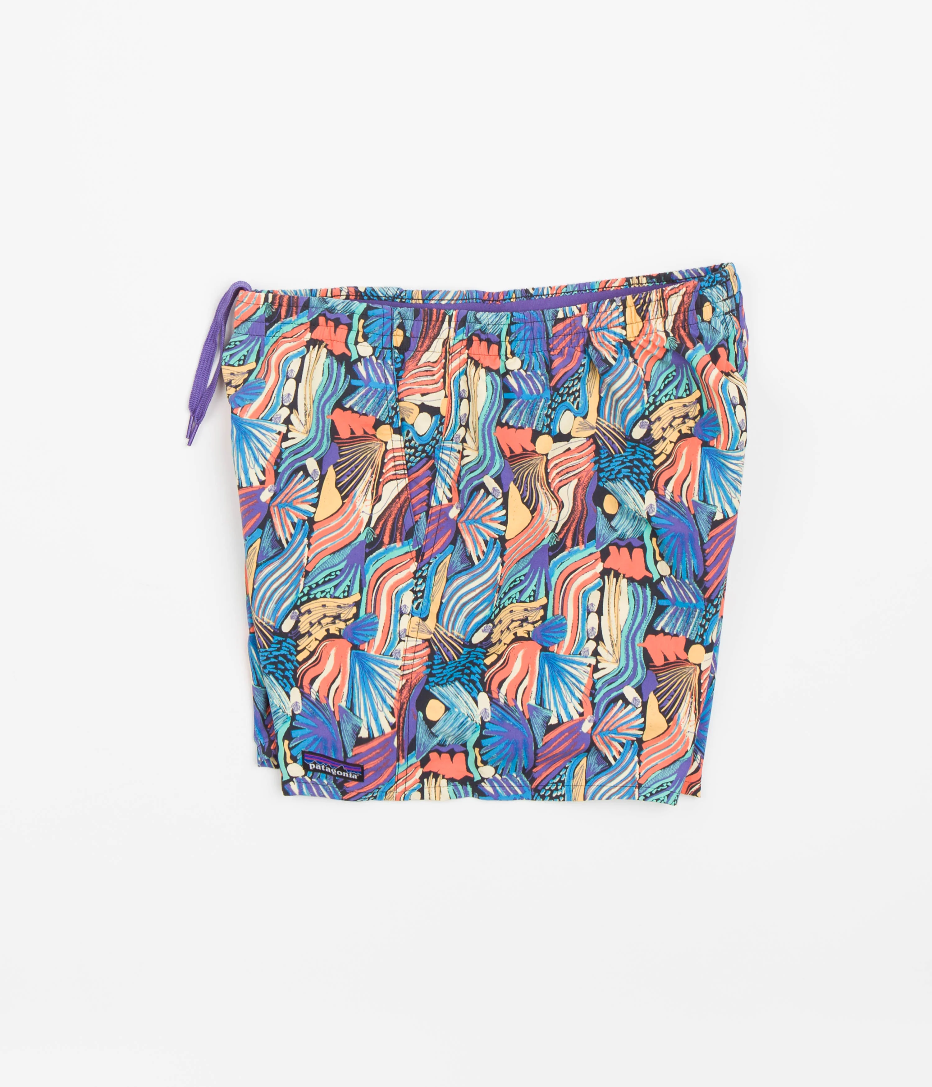 Patagonia Womens Baggies 5" Shorts - Joy: Pitch Blue - Image 2