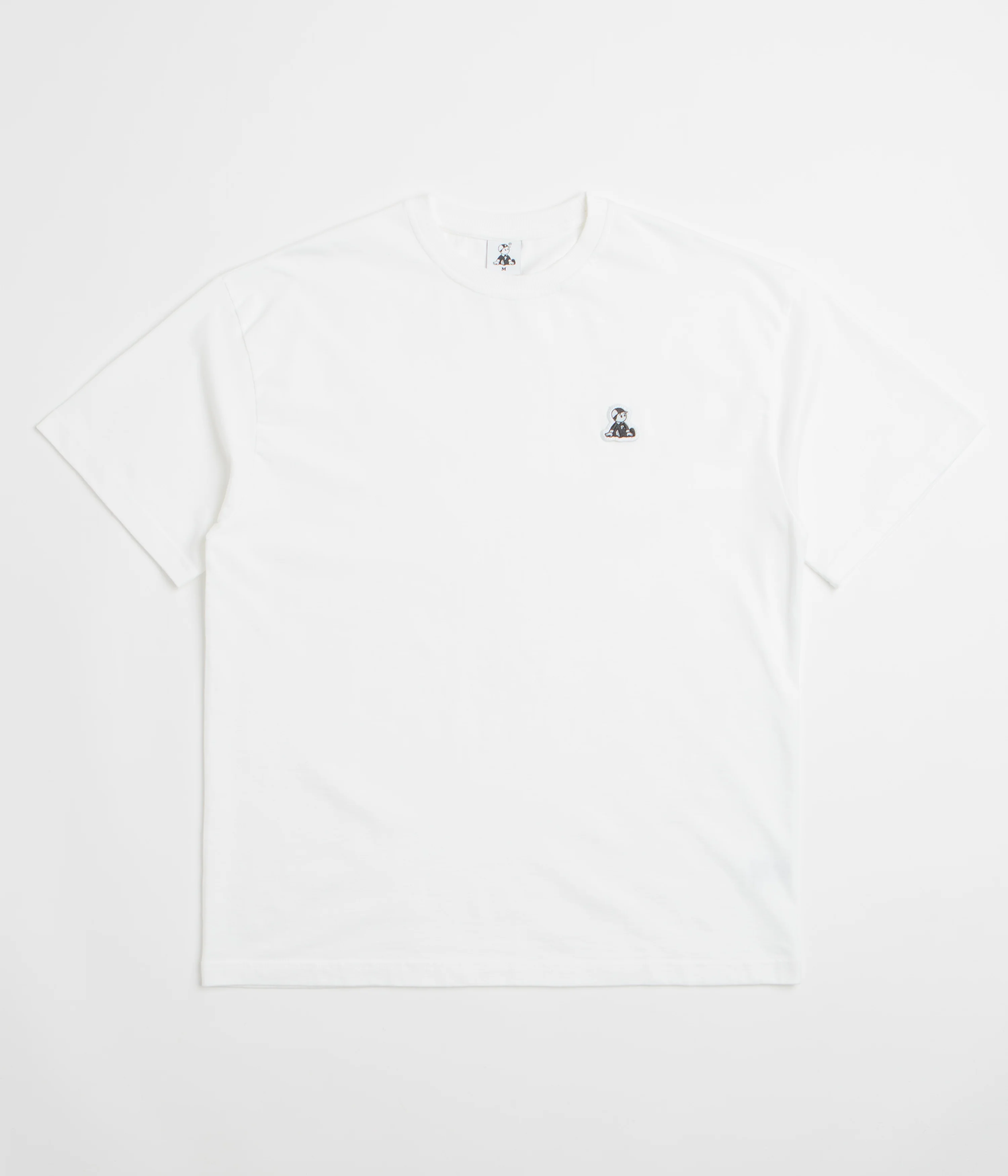 Pawa Speed Sports Boy Patch T-Shirt - White