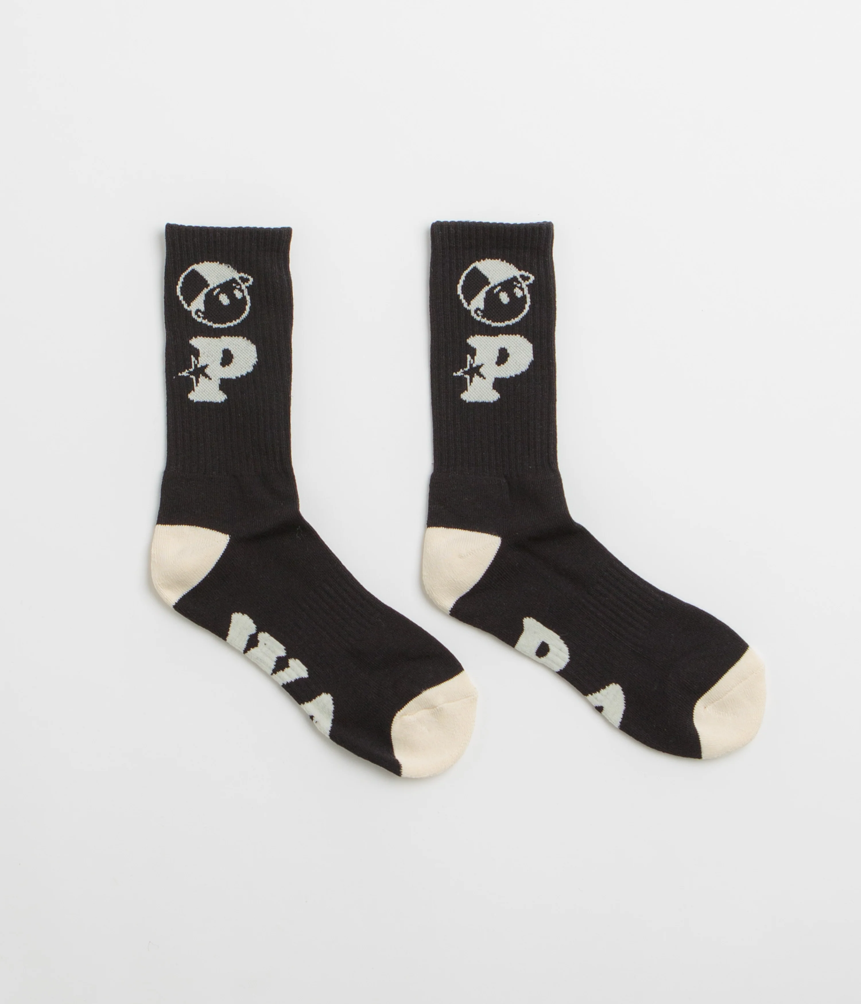 Pawa Speed Sports Classic Socks - Black / White