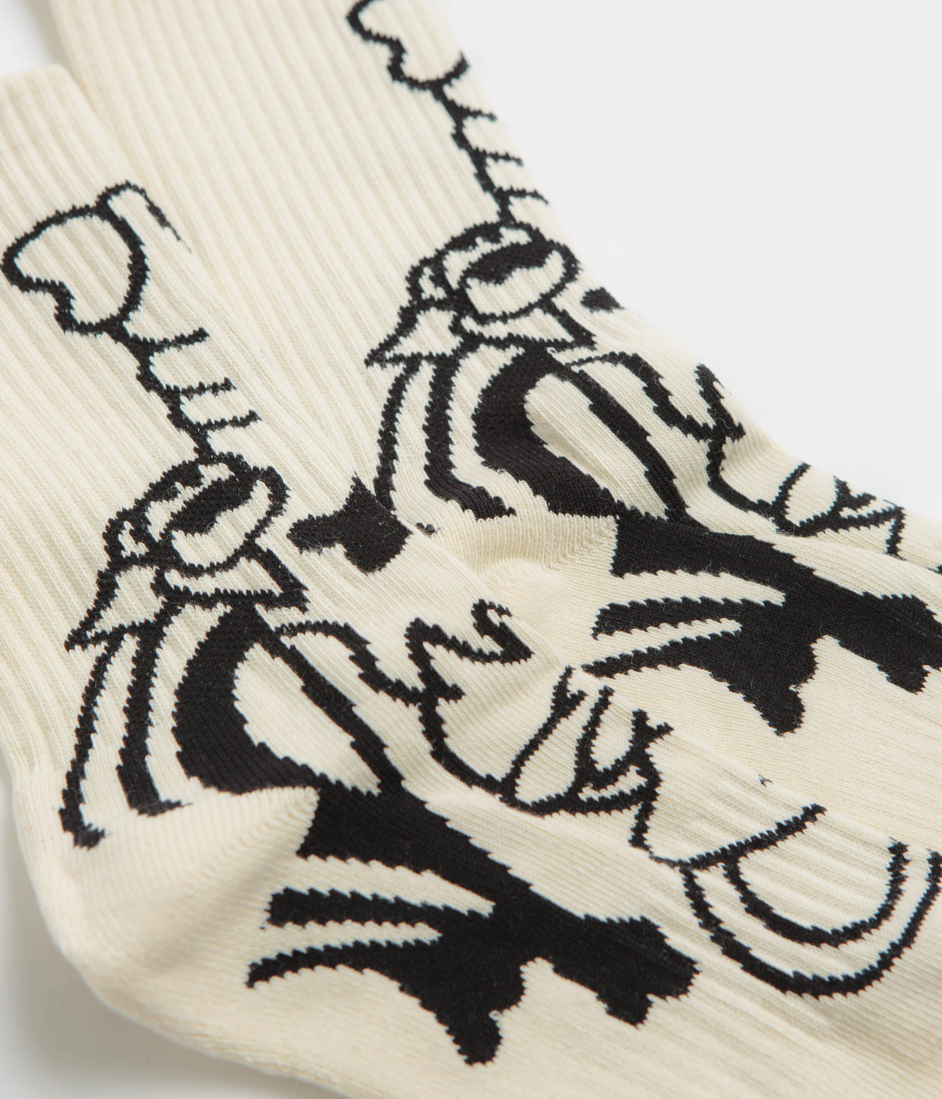 Pawa Speed Sports Doggo Socks - Cream - Image 3